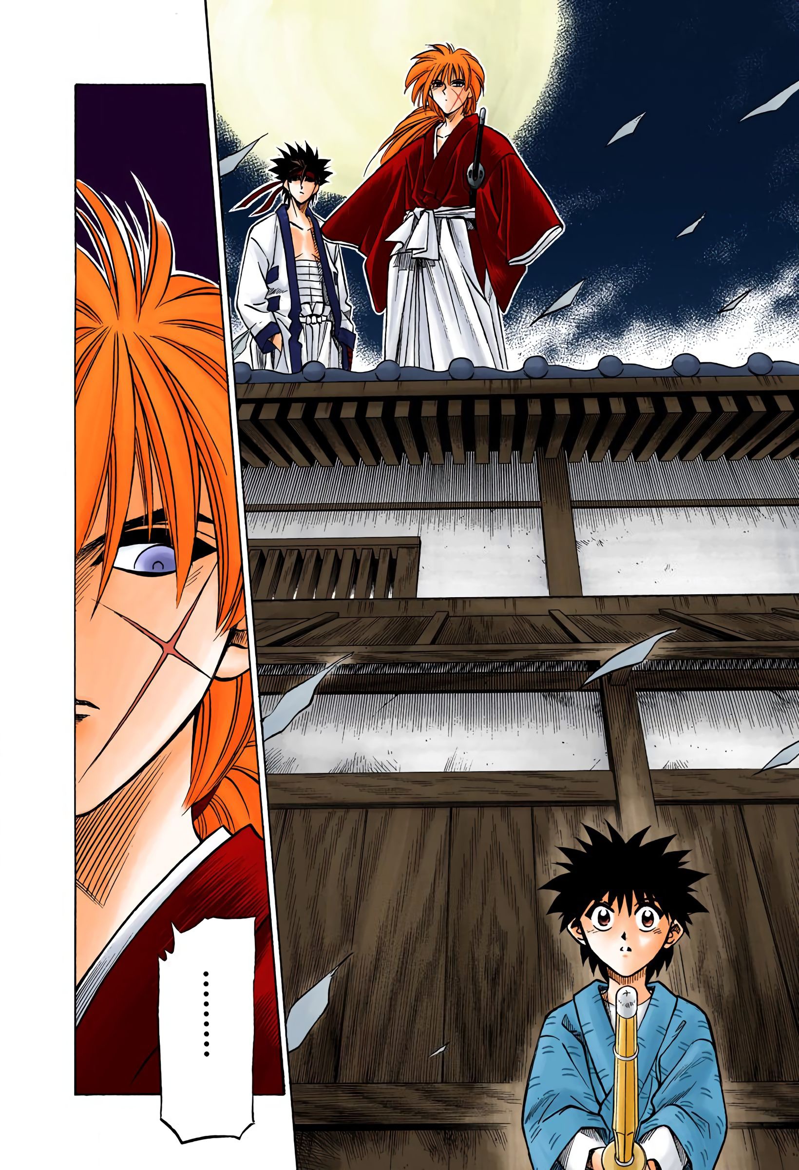 Rurouni Kenshin: Meiji Kenkaku Romantan - Digital Colored Comics - Vol.5 Chapter 33: Yahiko's Fight (The End)