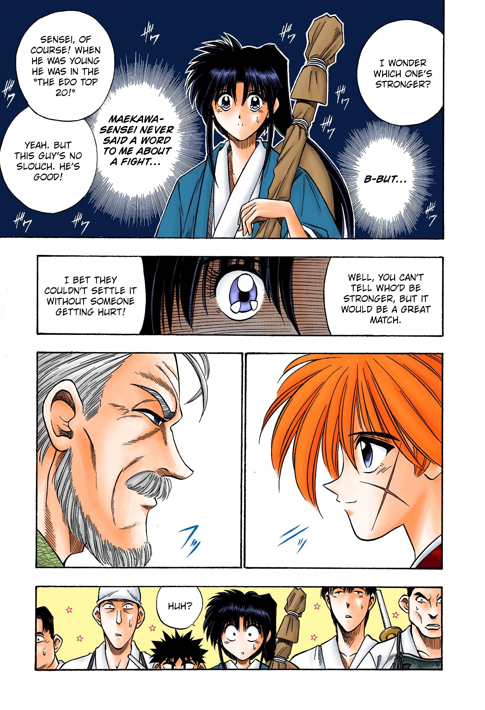 Rurouni Kenshin: Meiji Kenkaku Romantan - Digital Colored Comics - Vol.5 Chapter 34: Patterns Of Meiji Swordsmanship