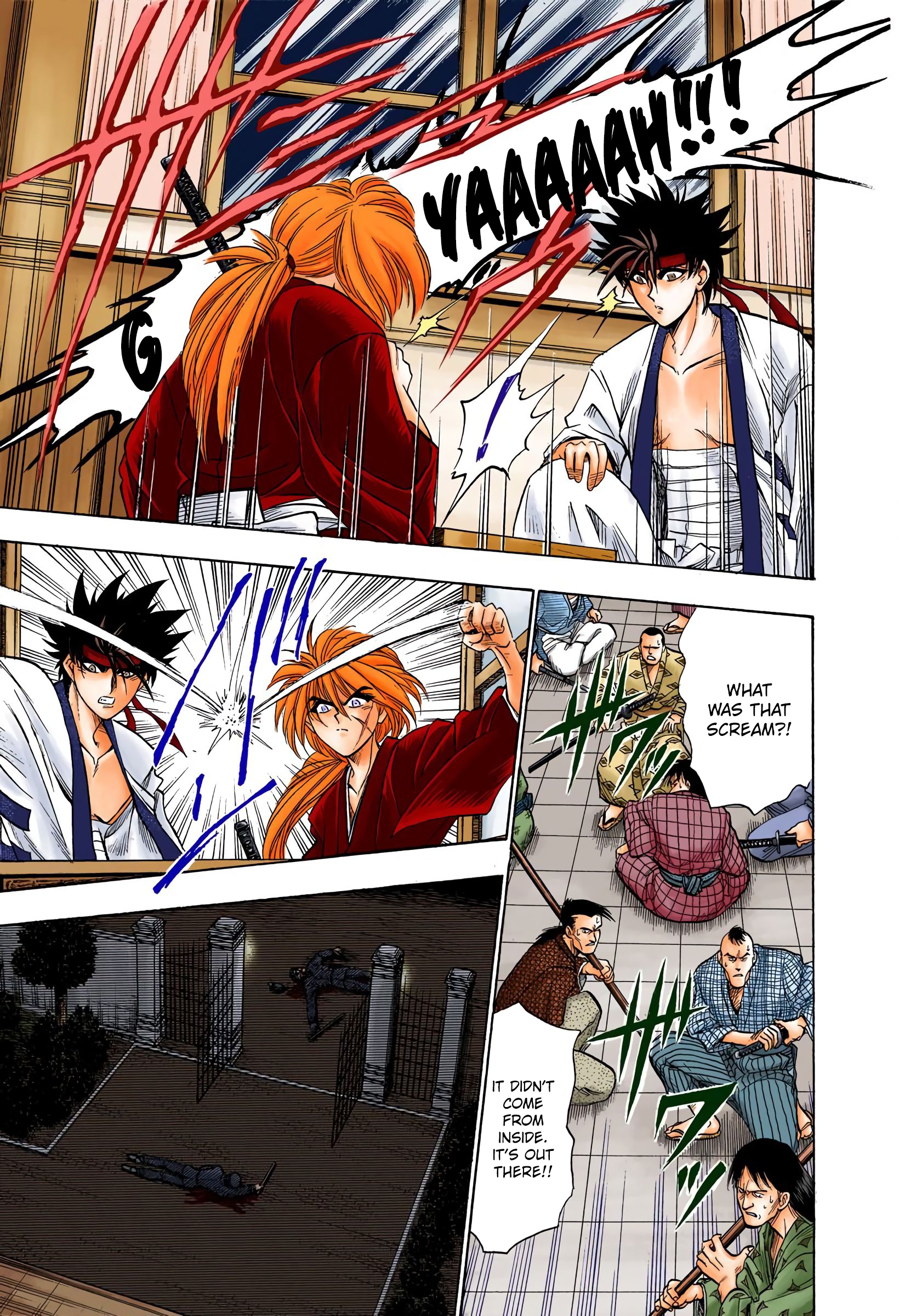 Rurouni Kenshin: Meiji Kenkaku Romantan - Digital Colored Comics - Vol.2 Chapter 9: Kurogasa