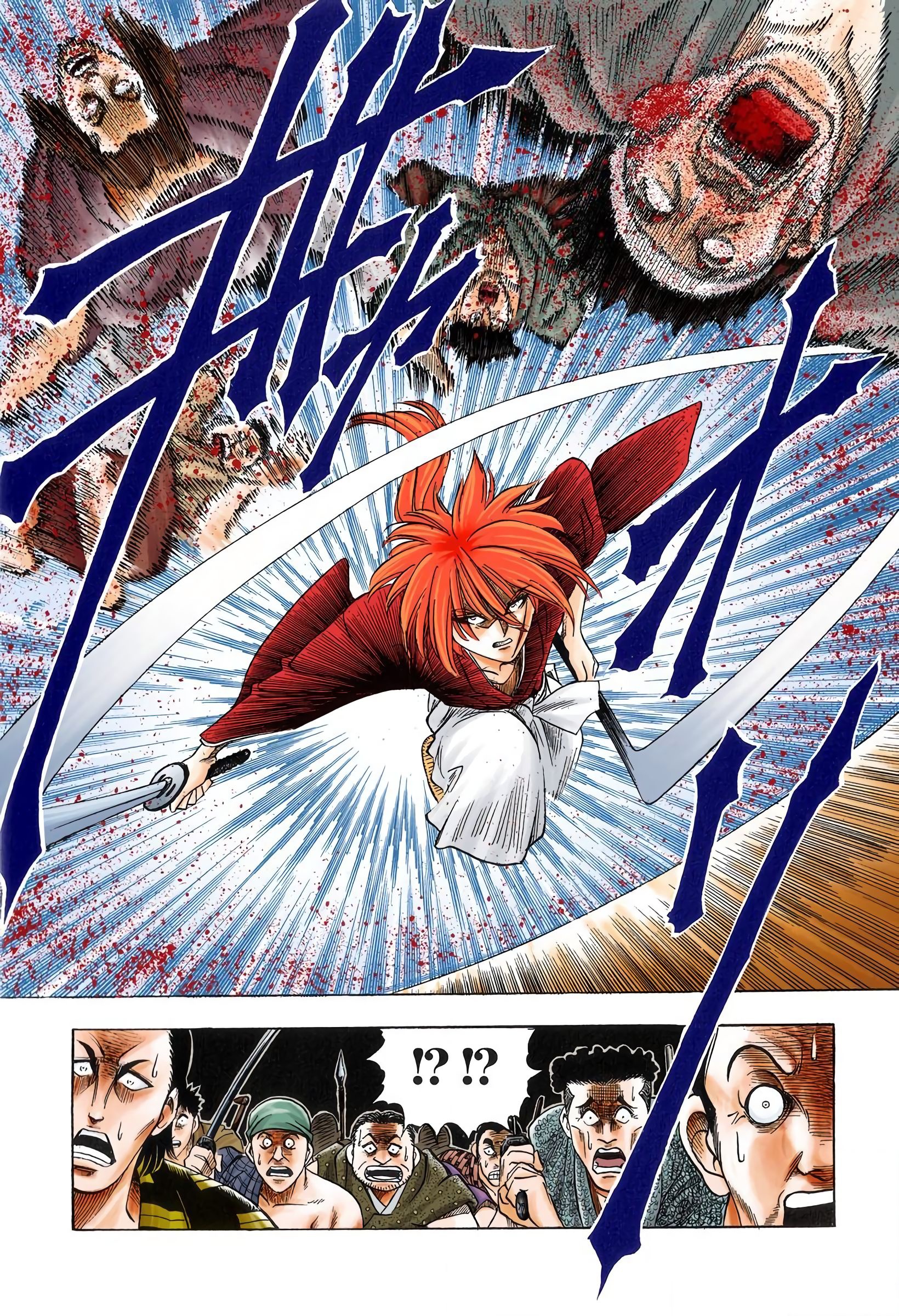 Rurouni Kenshin: Meiji Kenkaku Romantan - Digital Colored Comics - Vol.1 Chapter 1: Kenshin-Himura Battousai