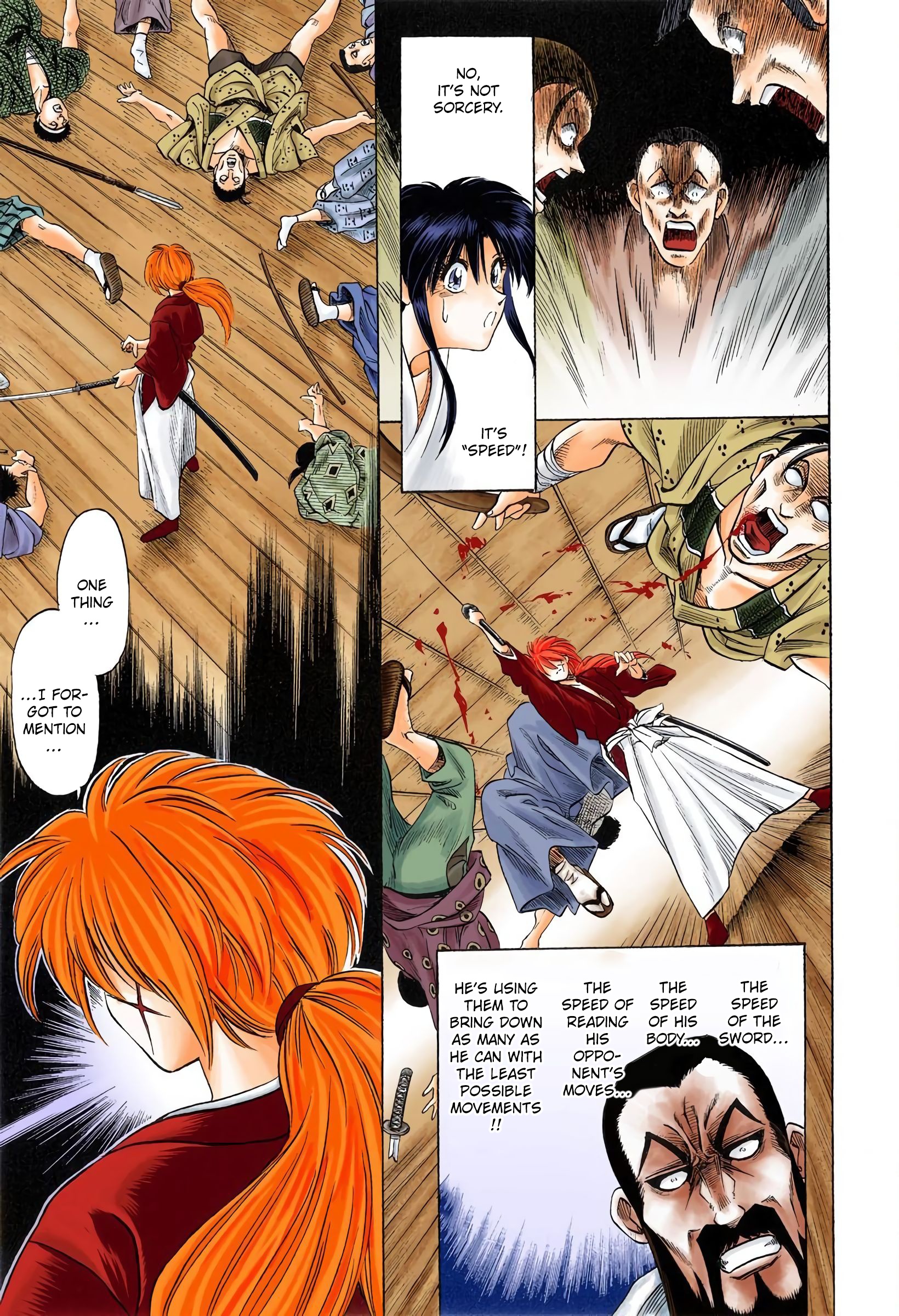 Rurouni Kenshin: Meiji Kenkaku Romantan - Digital Colored Comics - Vol.1 Chapter 1: Kenshin-Himura Battousai