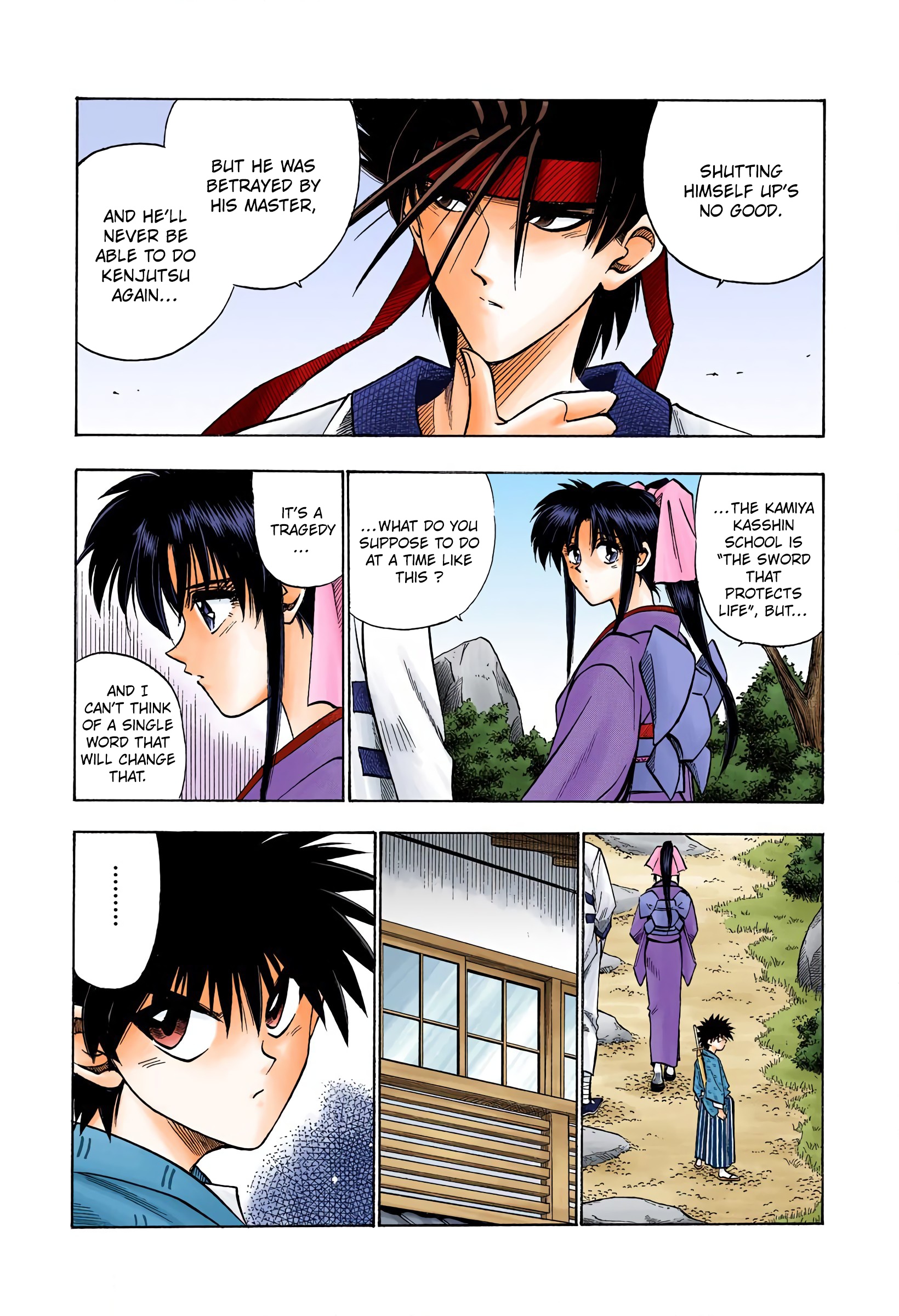 Rurouni Kenshin: Meiji Kenkaku Romantan - Digital Colored Comics - Vol.6 Chapter 44: No Need For Worries