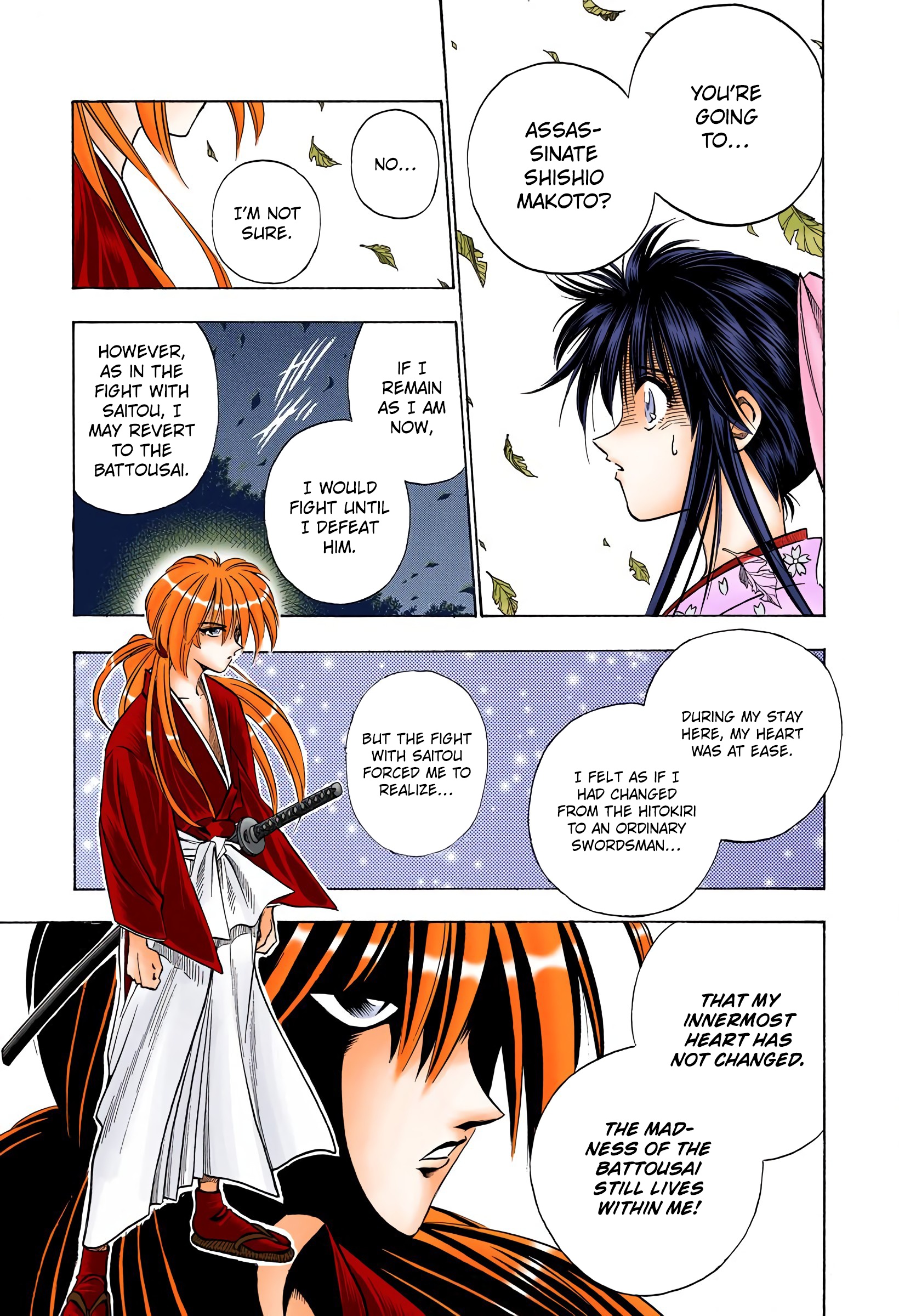 Rurouni Kenshin: Meiji Kenkaku Romantan - Digital Colored Comics - Vol.7 Chapter 57: Meiji 011, May 014Th — Afternoon