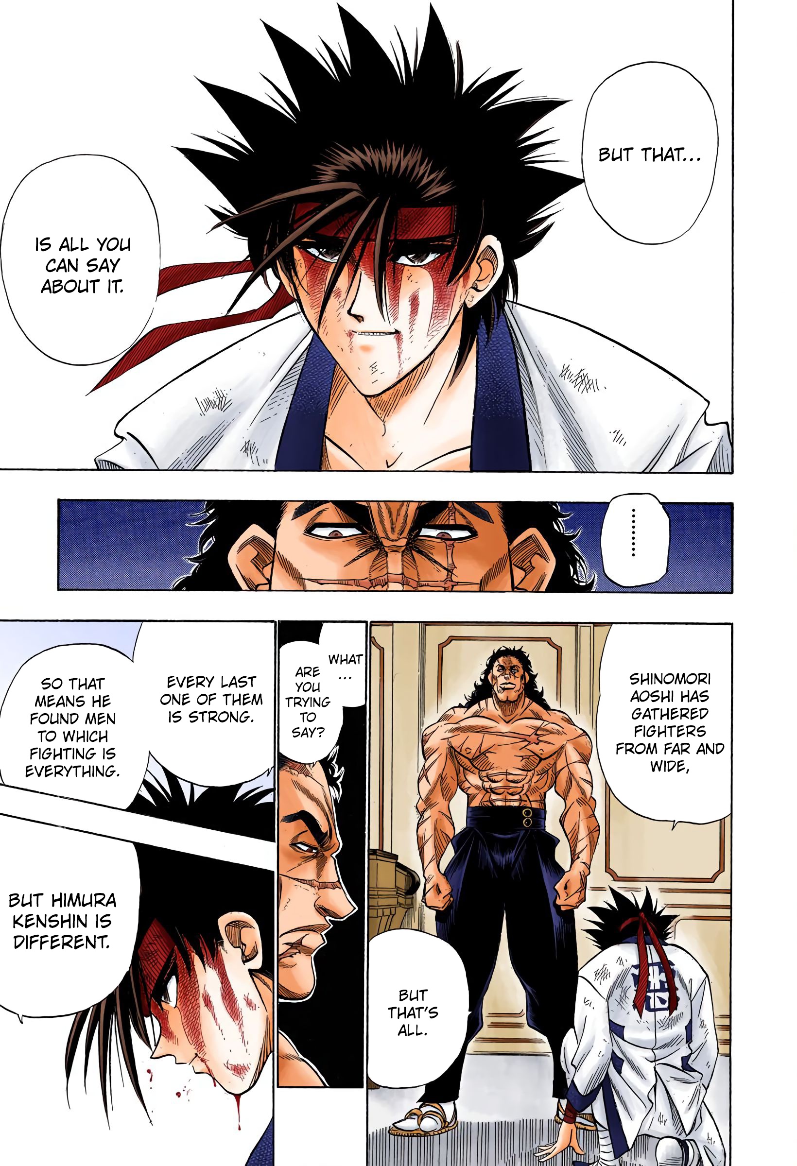 Rurouni Kenshin: Meiji Kenkaku Romantan - Digital Colored Comics - Vol.4 Chapter 25: A Showdown Of Strength