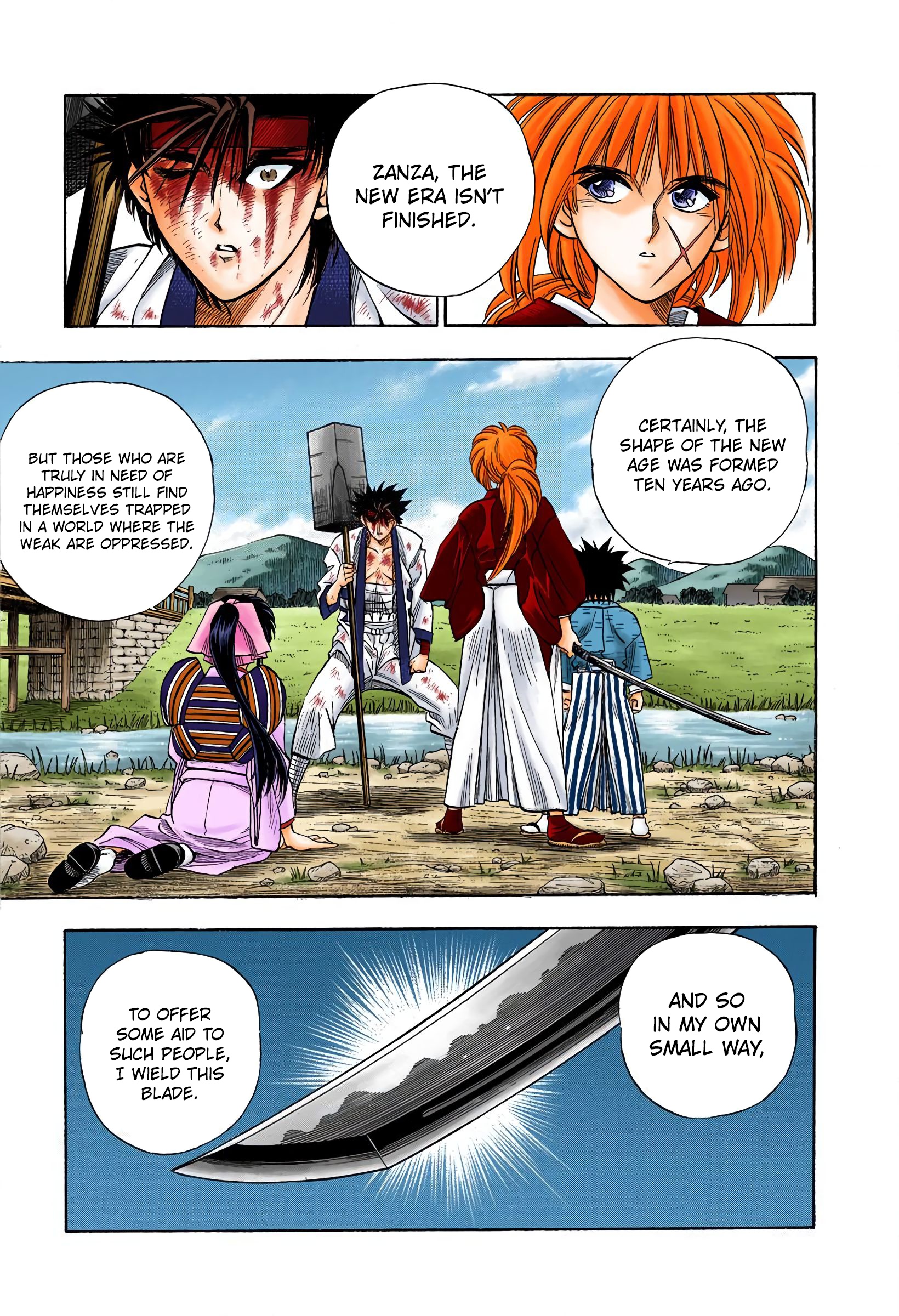 Rurouni Kenshin: Meiji Kenkaku Romantan - Digital Colored Comics - Vol.2 Chapter 8: And Then, Another