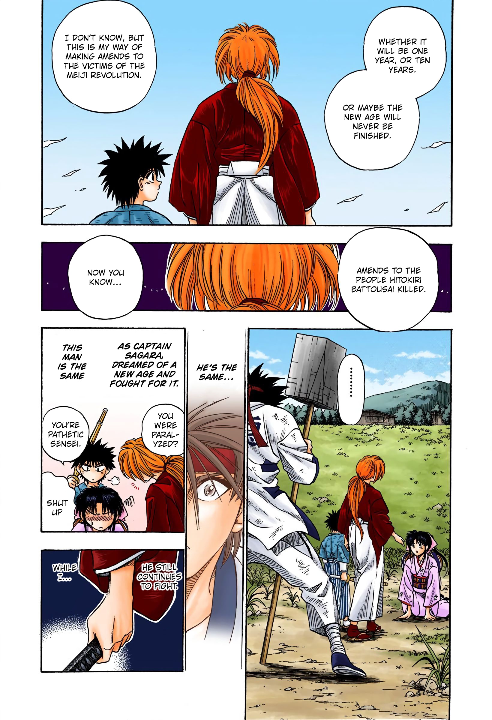 Rurouni Kenshin: Meiji Kenkaku Romantan - Digital Colored Comics - Vol.2 Chapter 8: And Then, Another