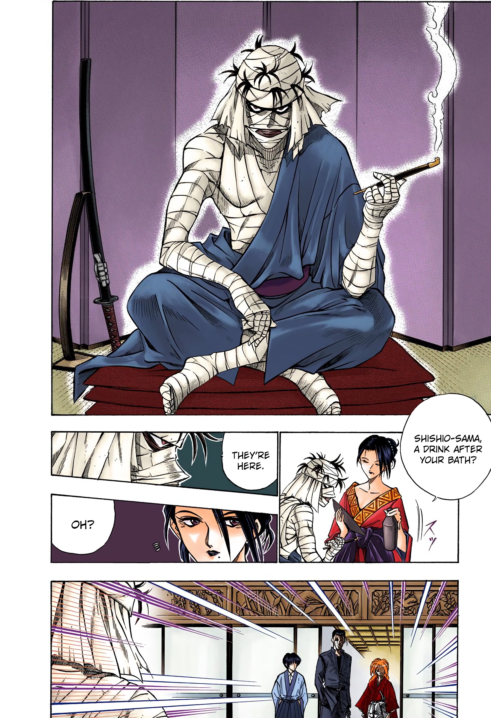 Rurouni Kenshin: Meiji Kenkaku Romantan - Digital Colored Comics - Vol.9 Chapter 68: Portrait Of An Ambitious Man