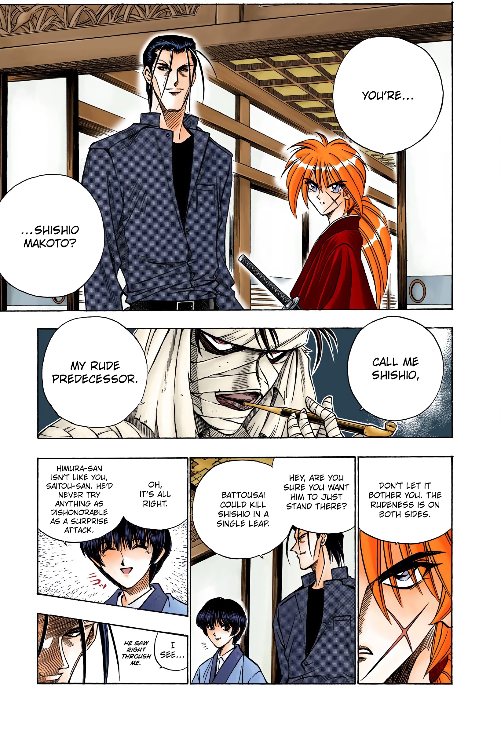 Rurouni Kenshin: Meiji Kenkaku Romantan - Digital Colored Comics - Vol.9 Chapter 68: Portrait Of An Ambitious Man