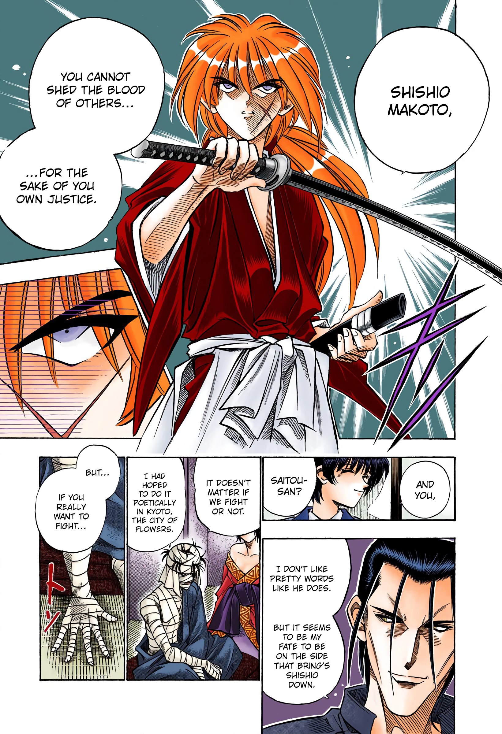 Rurouni Kenshin: Meiji Kenkaku Romantan - Digital Colored Comics - Vol.9 Chapter 68: Portrait Of An Ambitious Man