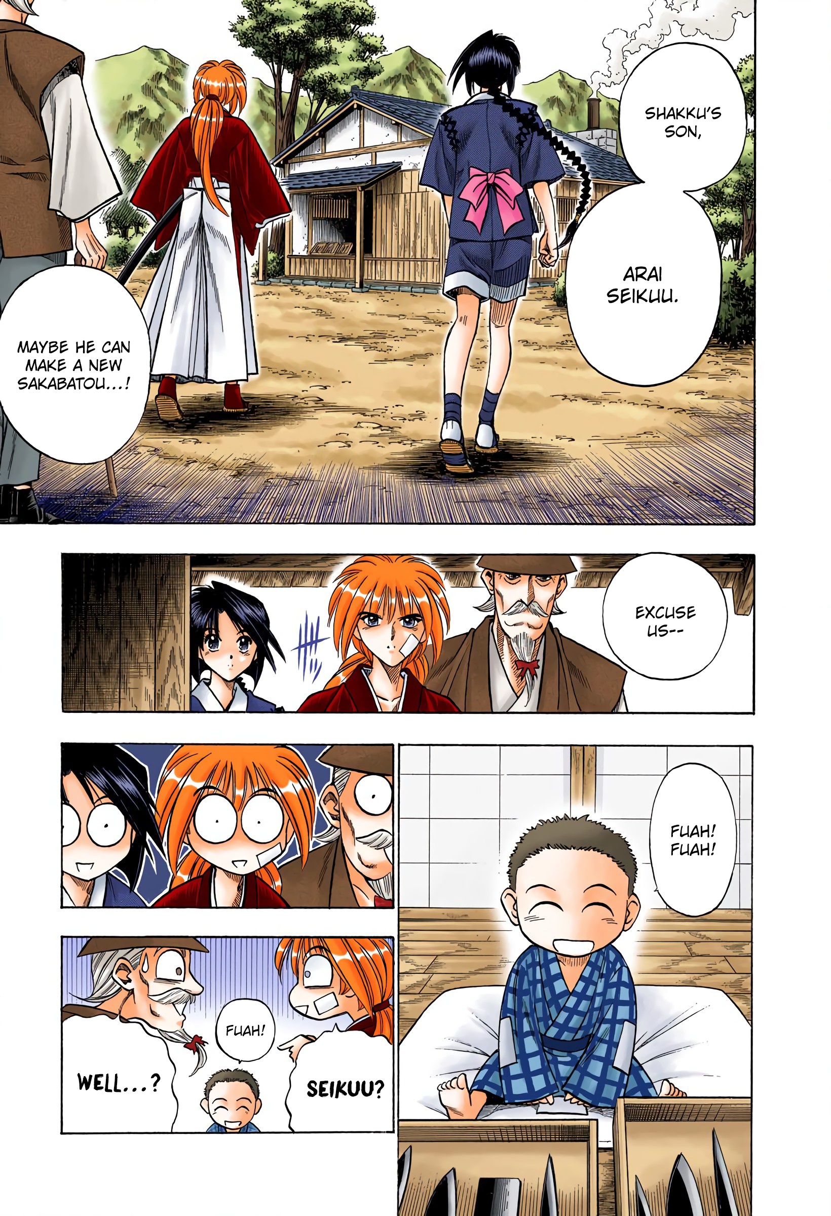 Rurouni Kenshin: Meiji Kenkaku Romantan - Digital Colored Comics - Vol.9 Chapter 75: Search For A Sakabatou