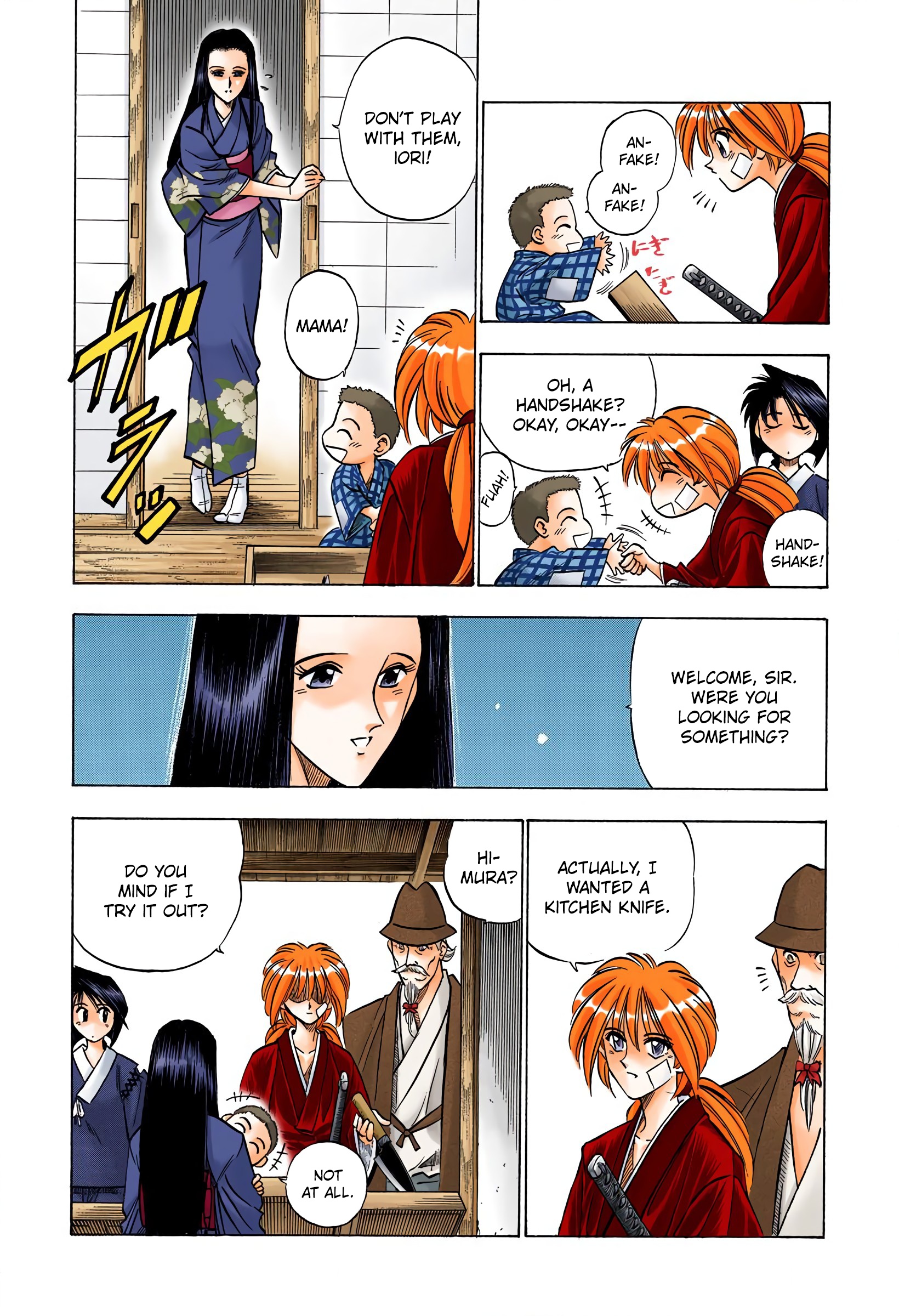 Rurouni Kenshin: Meiji Kenkaku Romantan - Digital Colored Comics - Vol.9 Chapter 75: Search For A Sakabatou