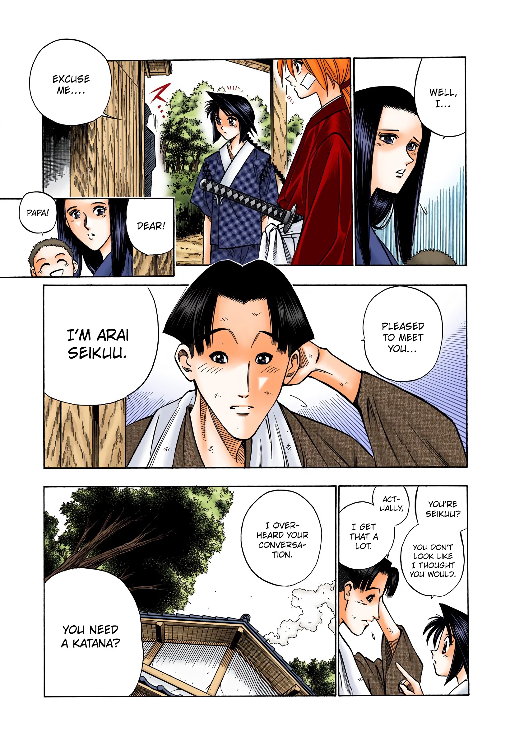 Rurouni Kenshin: Meiji Kenkaku Romantan - Digital Colored Comics - Vol.9 Chapter 75: Search For A Sakabatou