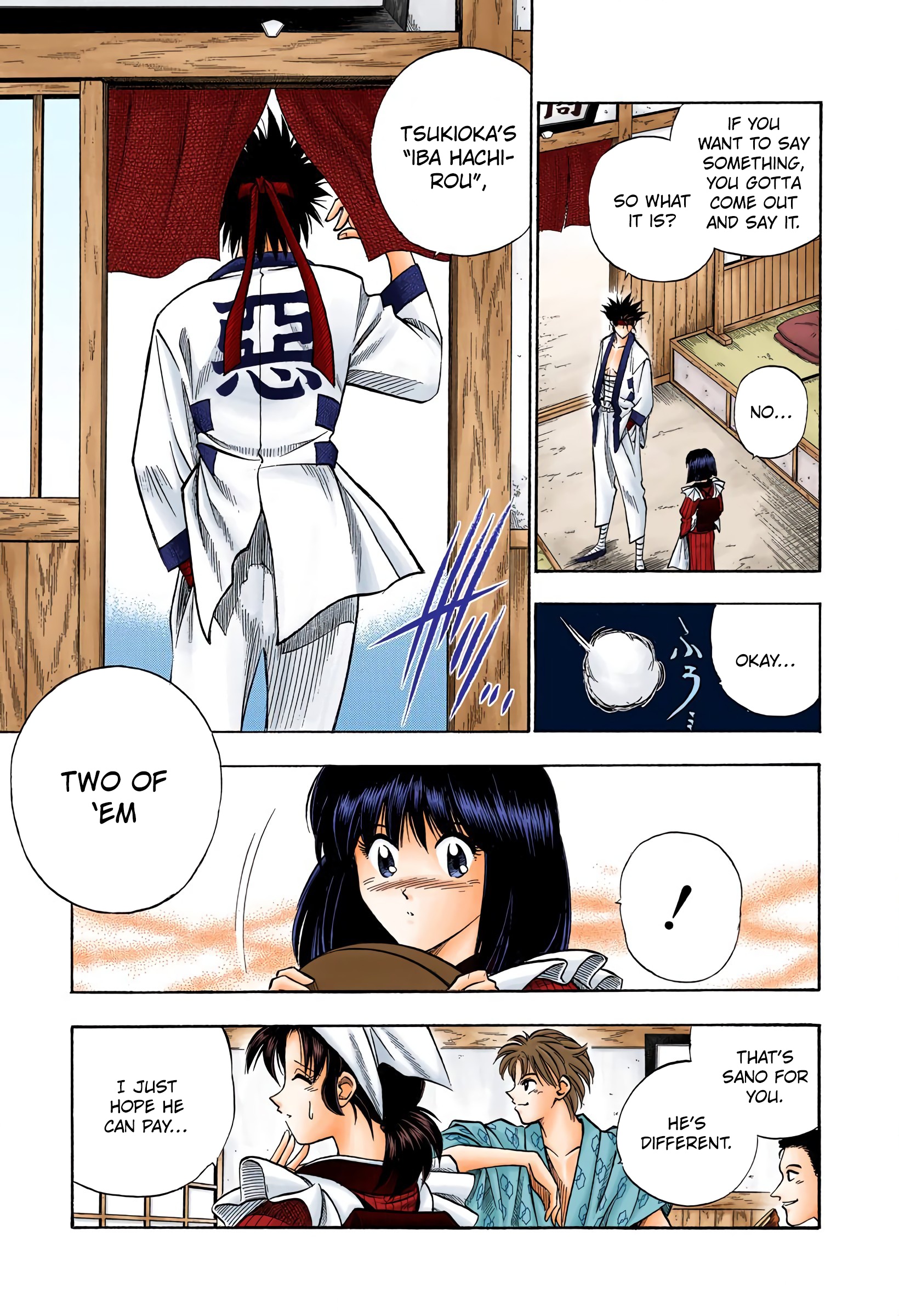 Rurouni Kenshin: Meiji Kenkaku Romantan - Digital Colored Comics - Vol.6 Chapter 45: Extra Story Sanosuke And Nishiki-E (The Beginning)