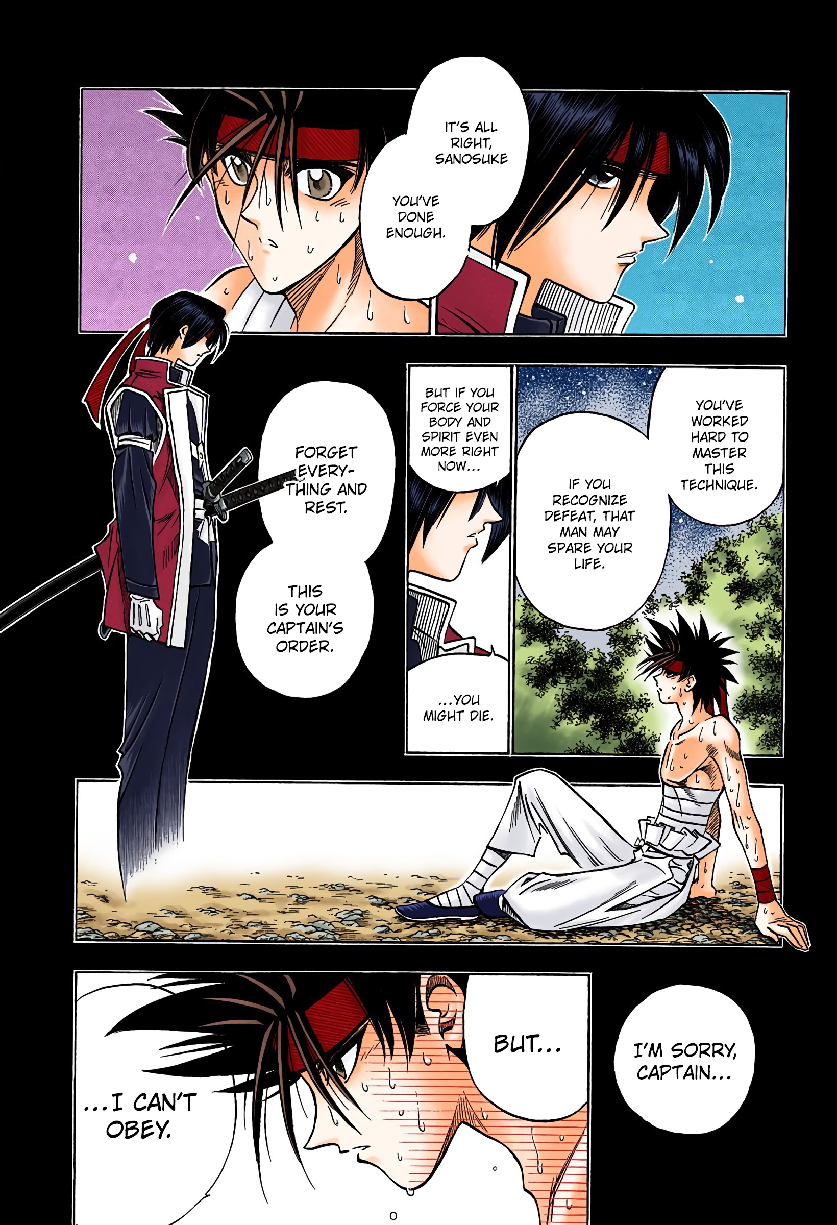 Rurouni Kenshin: Meiji Kenkaku Romantan - Digital Colored Comics - Vol.9 Chapter 73: Meeting In The Forest (End)