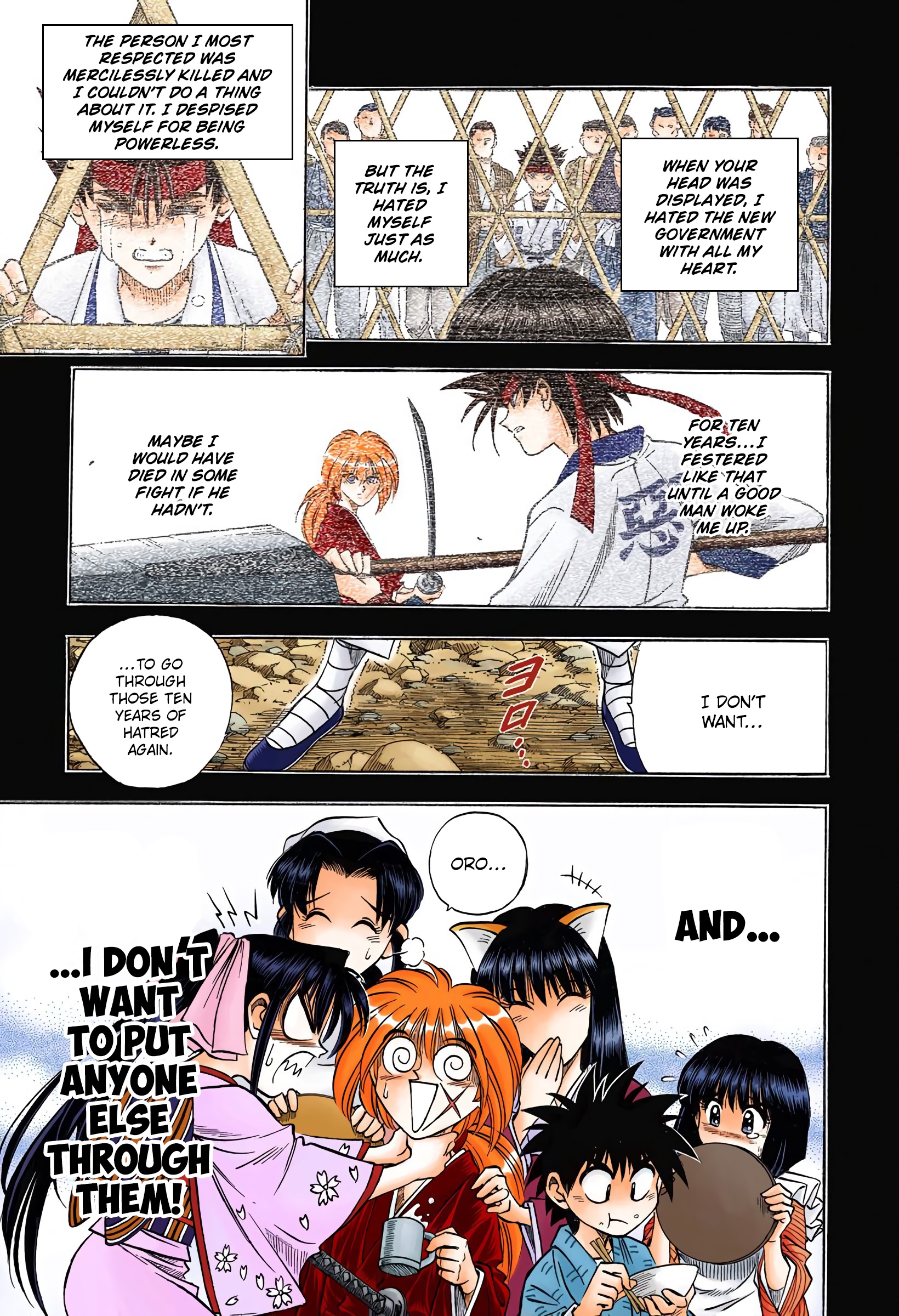 Rurouni Kenshin: Meiji Kenkaku Romantan - Digital Colored Comics - Vol.9 Chapter 73: Meeting In The Forest (End)