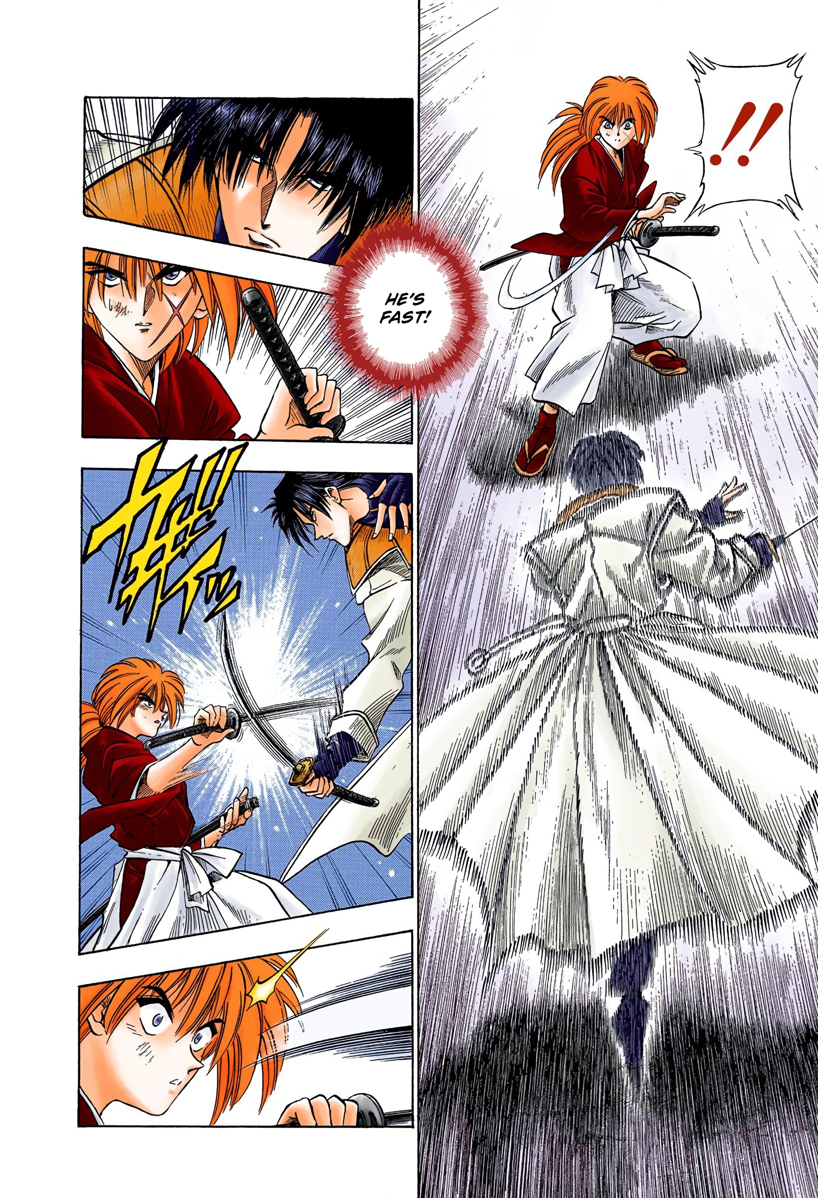 Rurouni Kenshin: Meiji Kenkaku Romantan - Digital Colored Comics - Vol.4 Chapter 26: The Okashira, Shinomori Aoshi