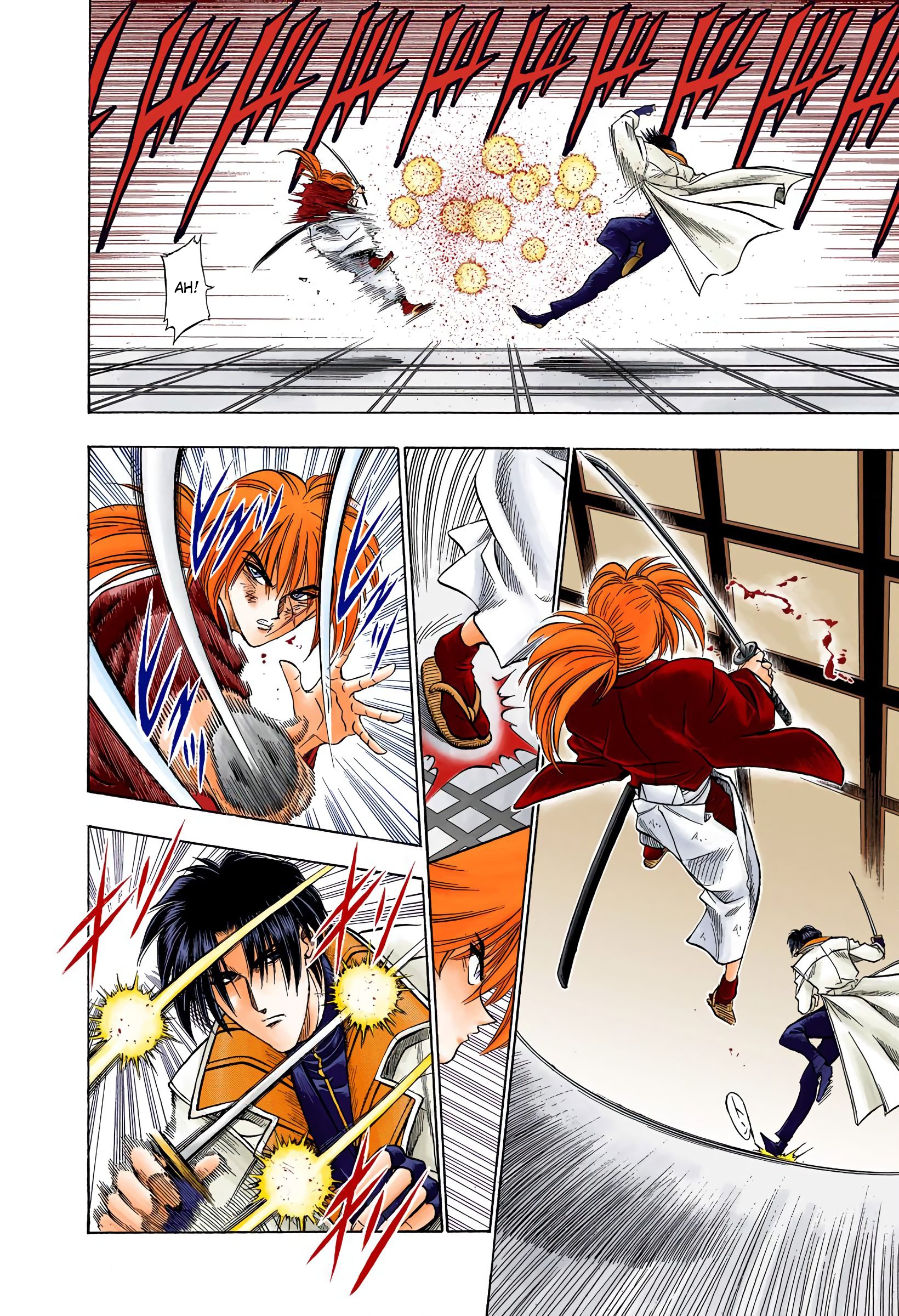 Rurouni Kenshin: Meiji Kenkaku Romantan - Digital Colored Comics - Vol.4 Chapter 26: The Okashira, Shinomori Aoshi