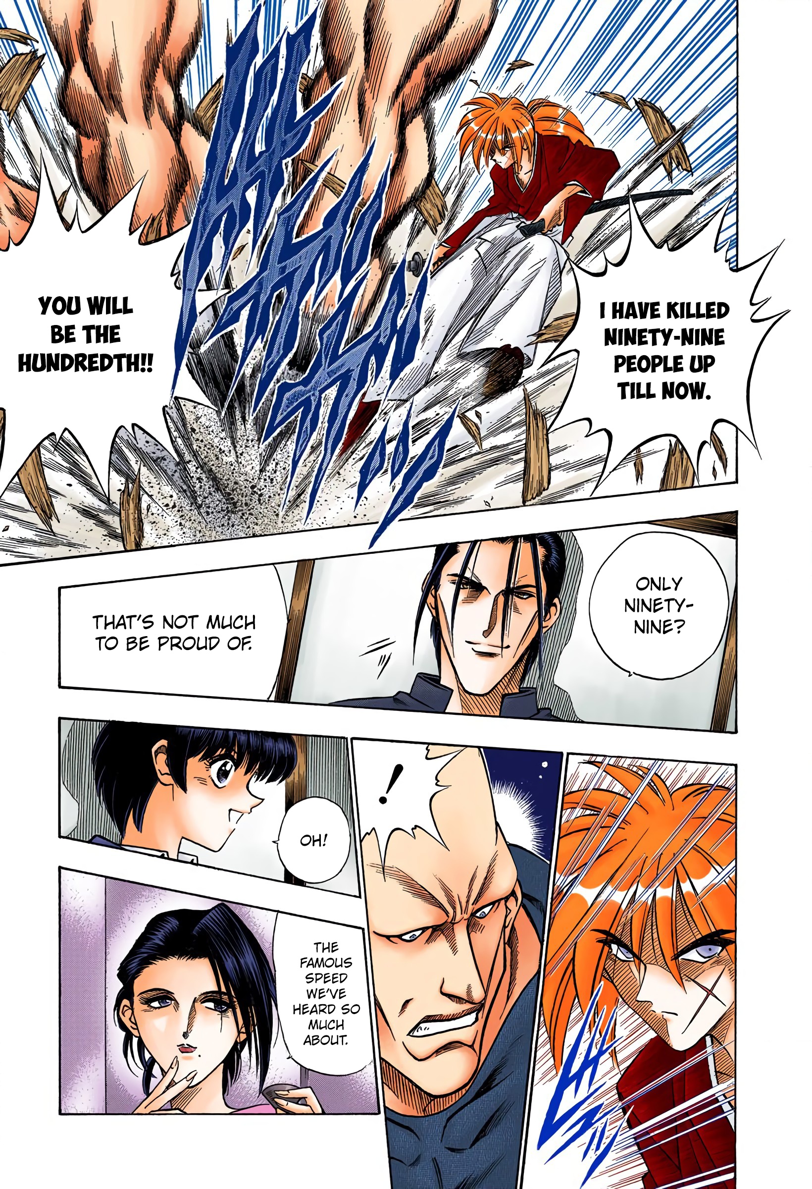 Rurouni Kenshin: Meiji Kenkaku Romantan - Digital Colored Comics - Vol.9 Chapter 69: Battle Tactics