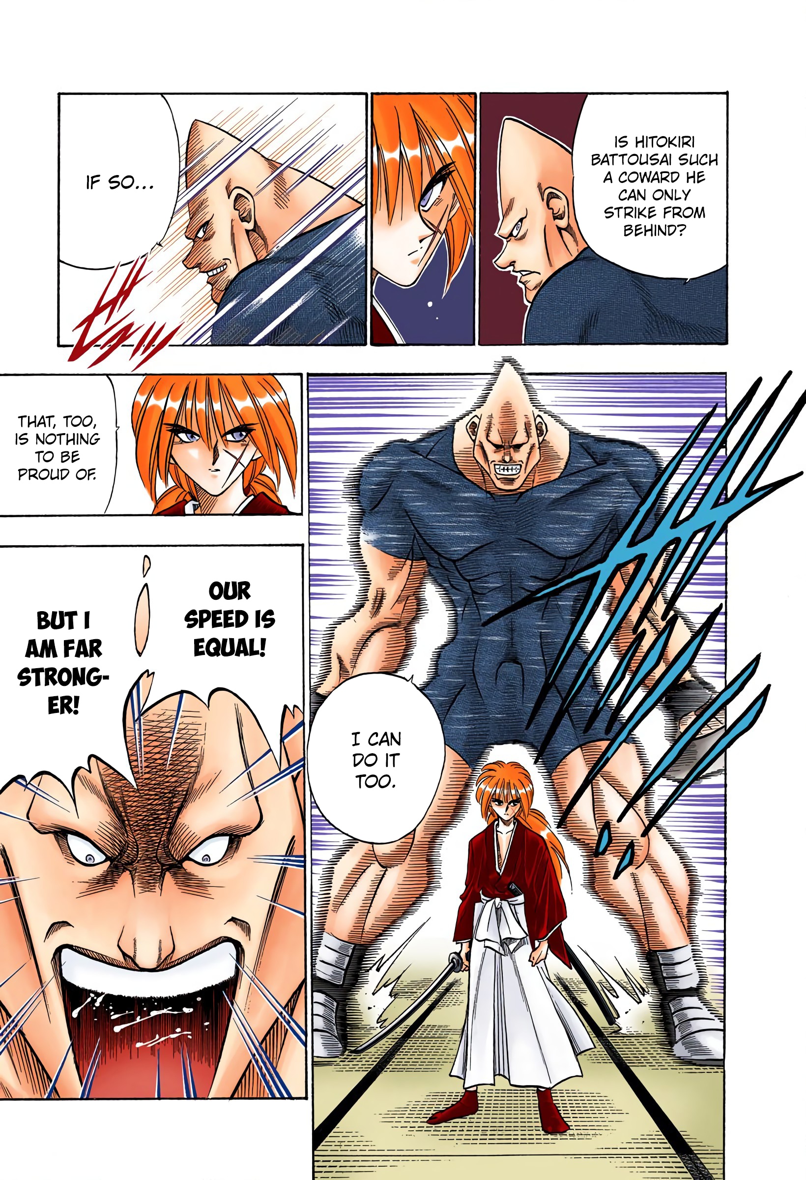 Rurouni Kenshin: Meiji Kenkaku Romantan - Digital Colored Comics - Vol.9 Chapter 69: Battle Tactics