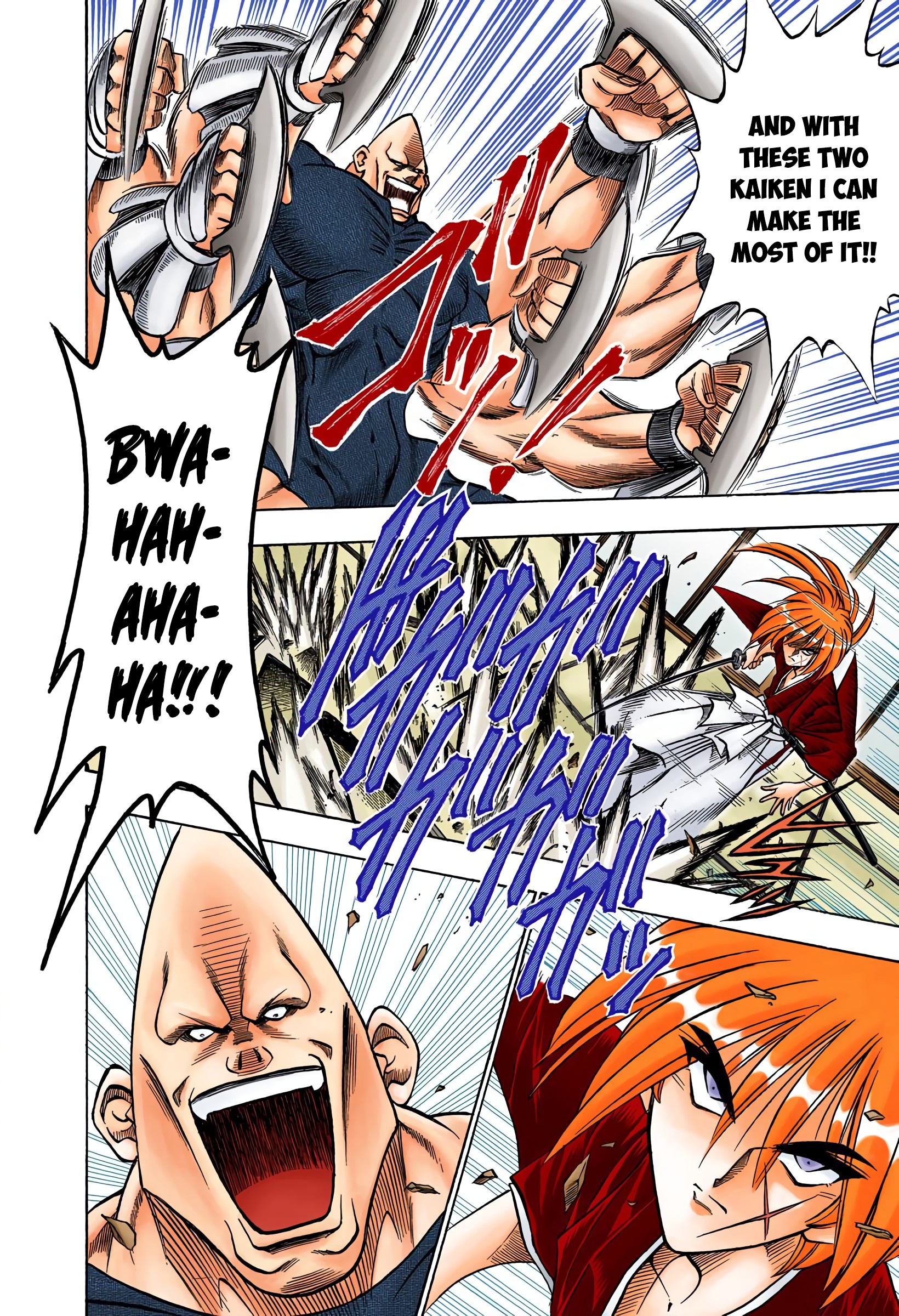 Rurouni Kenshin: Meiji Kenkaku Romantan - Digital Colored Comics - Vol.9 Chapter 69: Battle Tactics