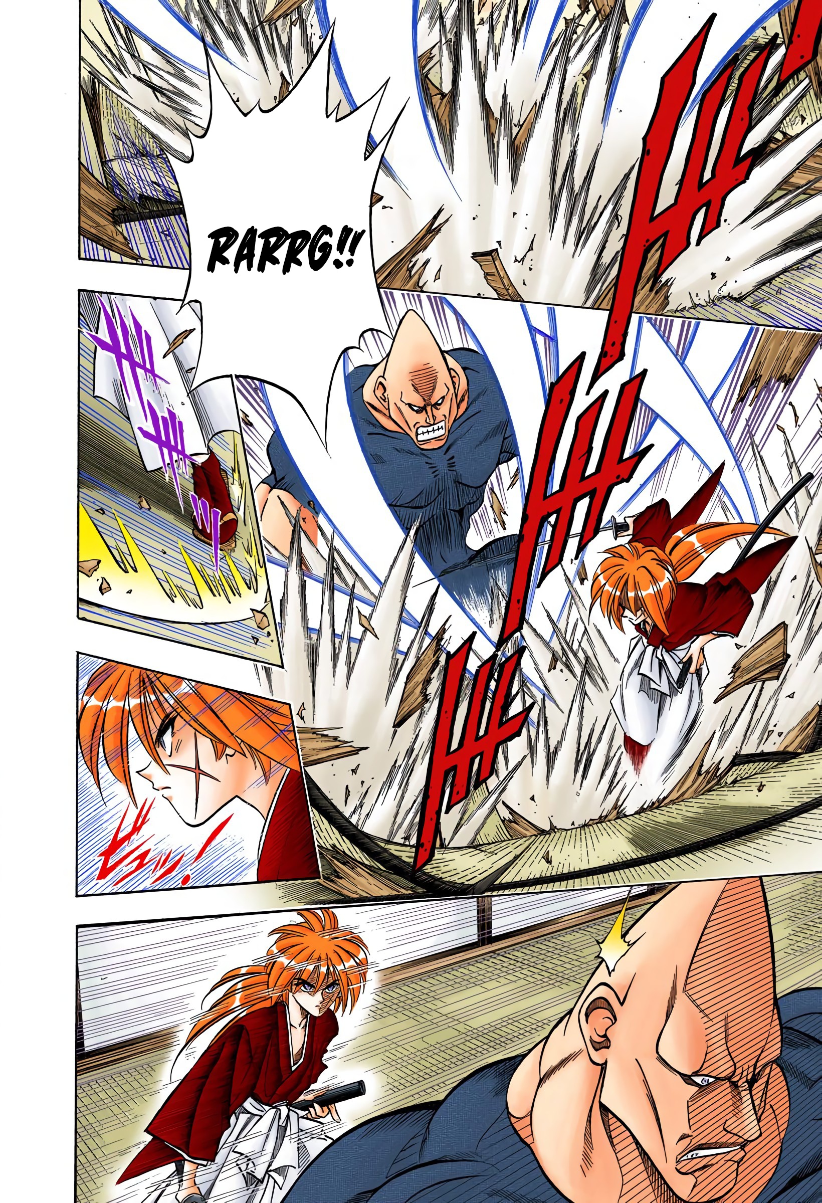 Rurouni Kenshin: Meiji Kenkaku Romantan - Digital Colored Comics - Vol.9 Chapter 69: Battle Tactics