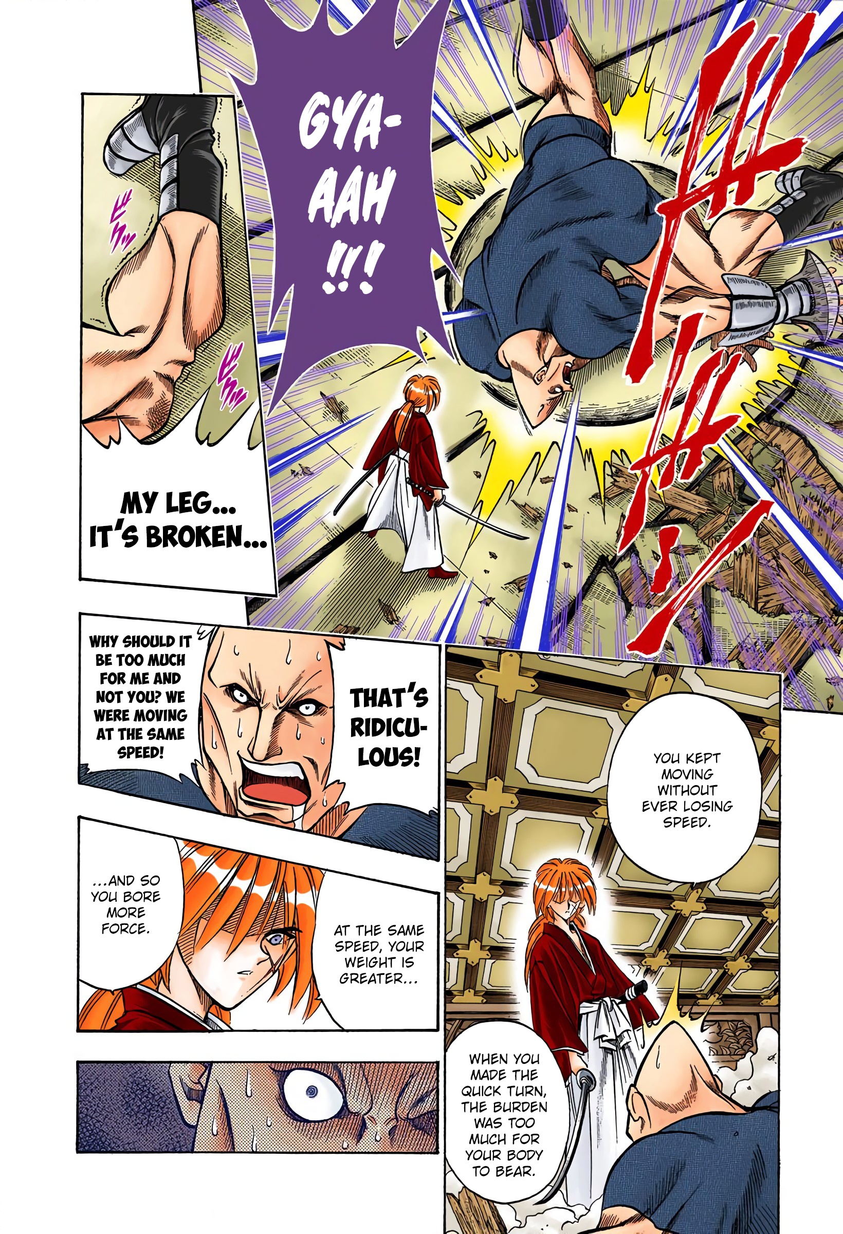 Rurouni Kenshin: Meiji Kenkaku Romantan - Digital Colored Comics - Vol.9 Chapter 69: Battle Tactics