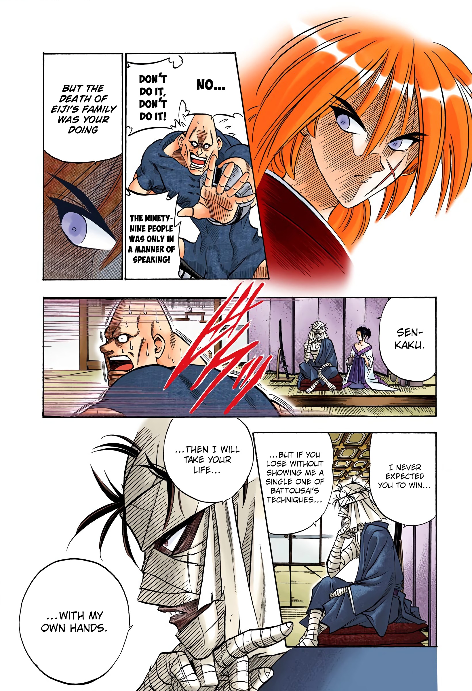 Rurouni Kenshin: Meiji Kenkaku Romantan - Digital Colored Comics - Vol.9 Chapter 69: Battle Tactics