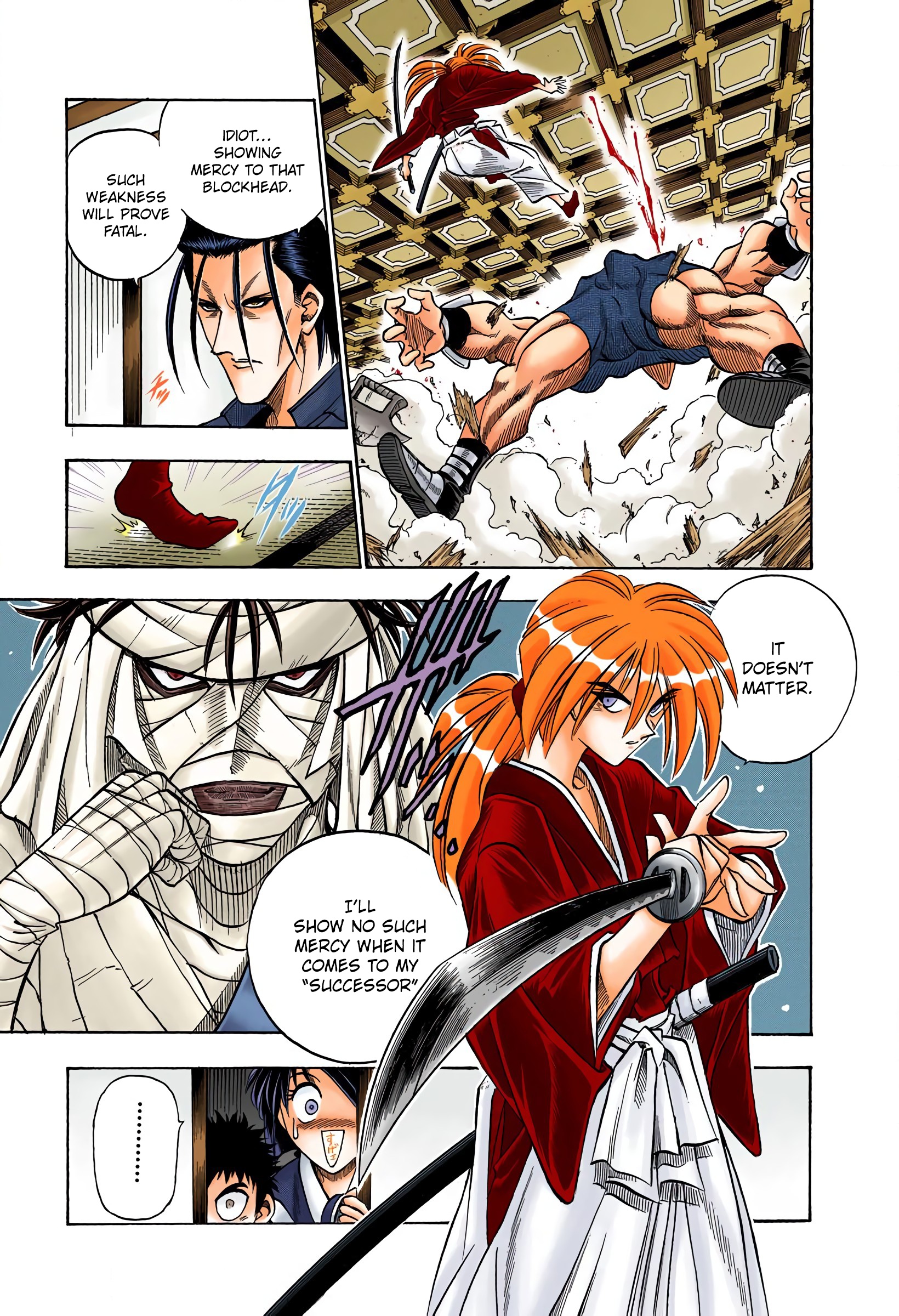 Rurouni Kenshin: Meiji Kenkaku Romantan - Digital Colored Comics - Vol.9 Chapter 69: Battle Tactics