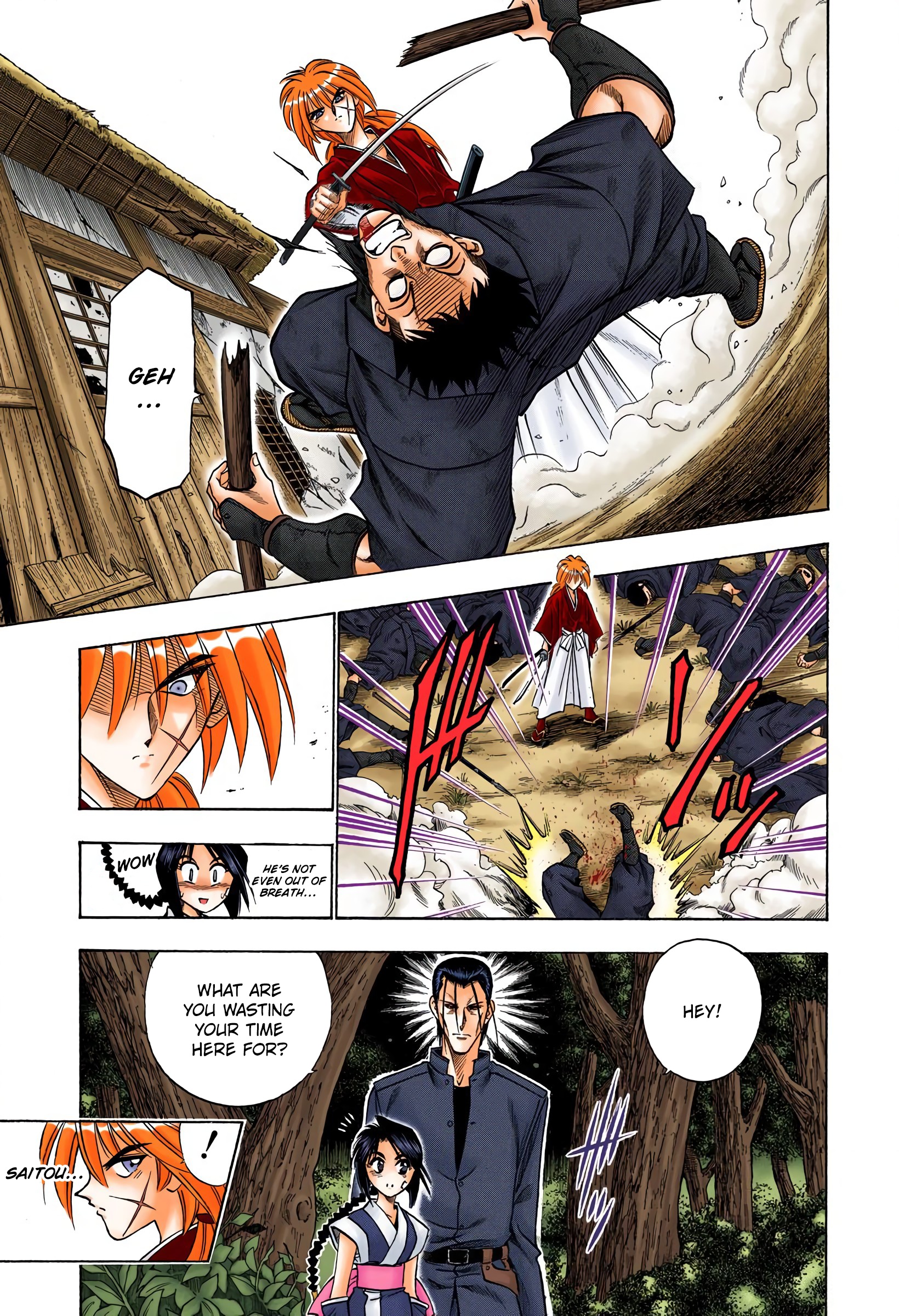 Rurouni Kenshin: Meiji Kenkaku Romantan - Digital Colored Comics - Vol.9 Chapter 67: The Budding Of Violence