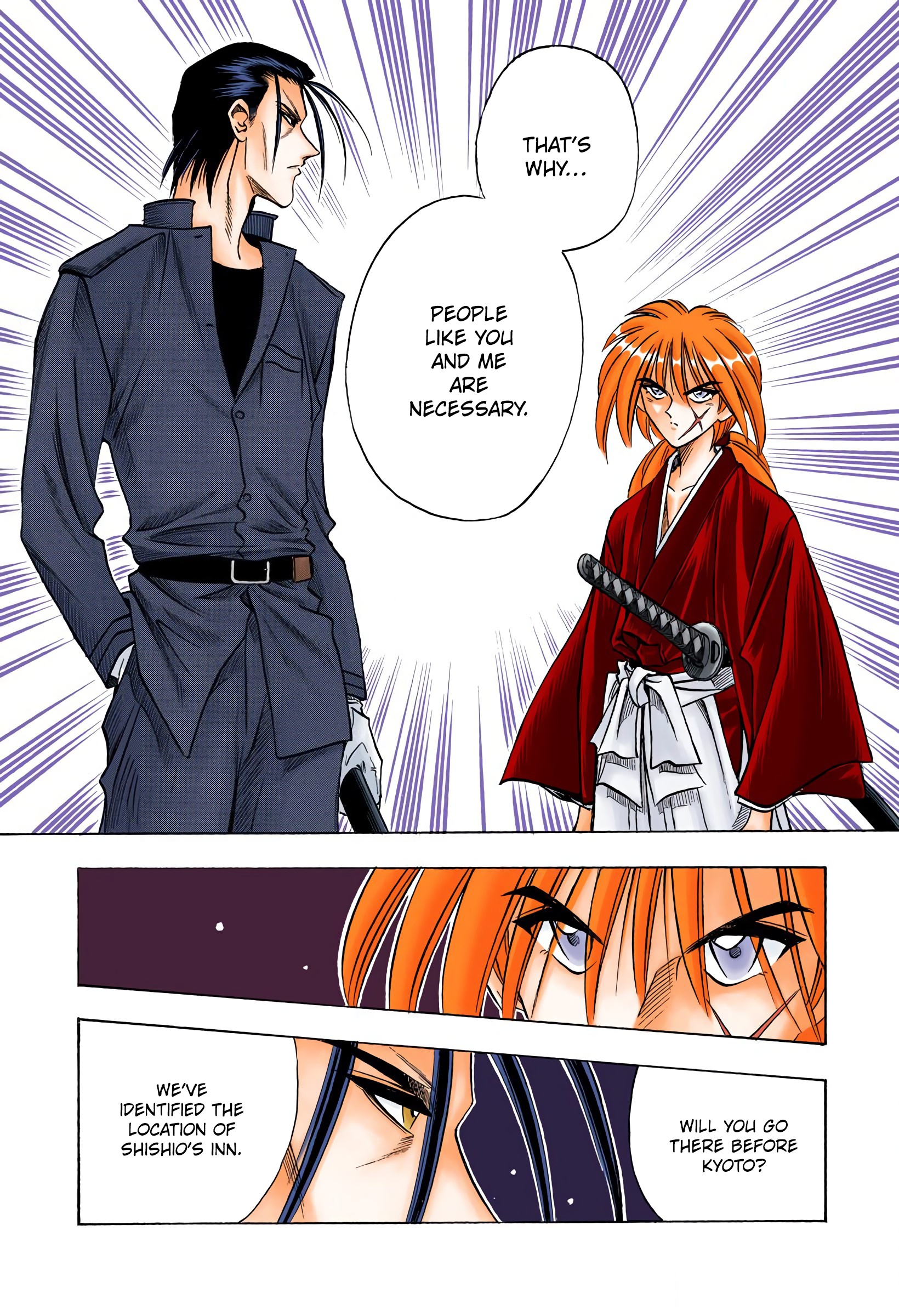 Rurouni Kenshin: Meiji Kenkaku Romantan - Digital Colored Comics - Vol.9 Chapter 67: The Budding Of Violence