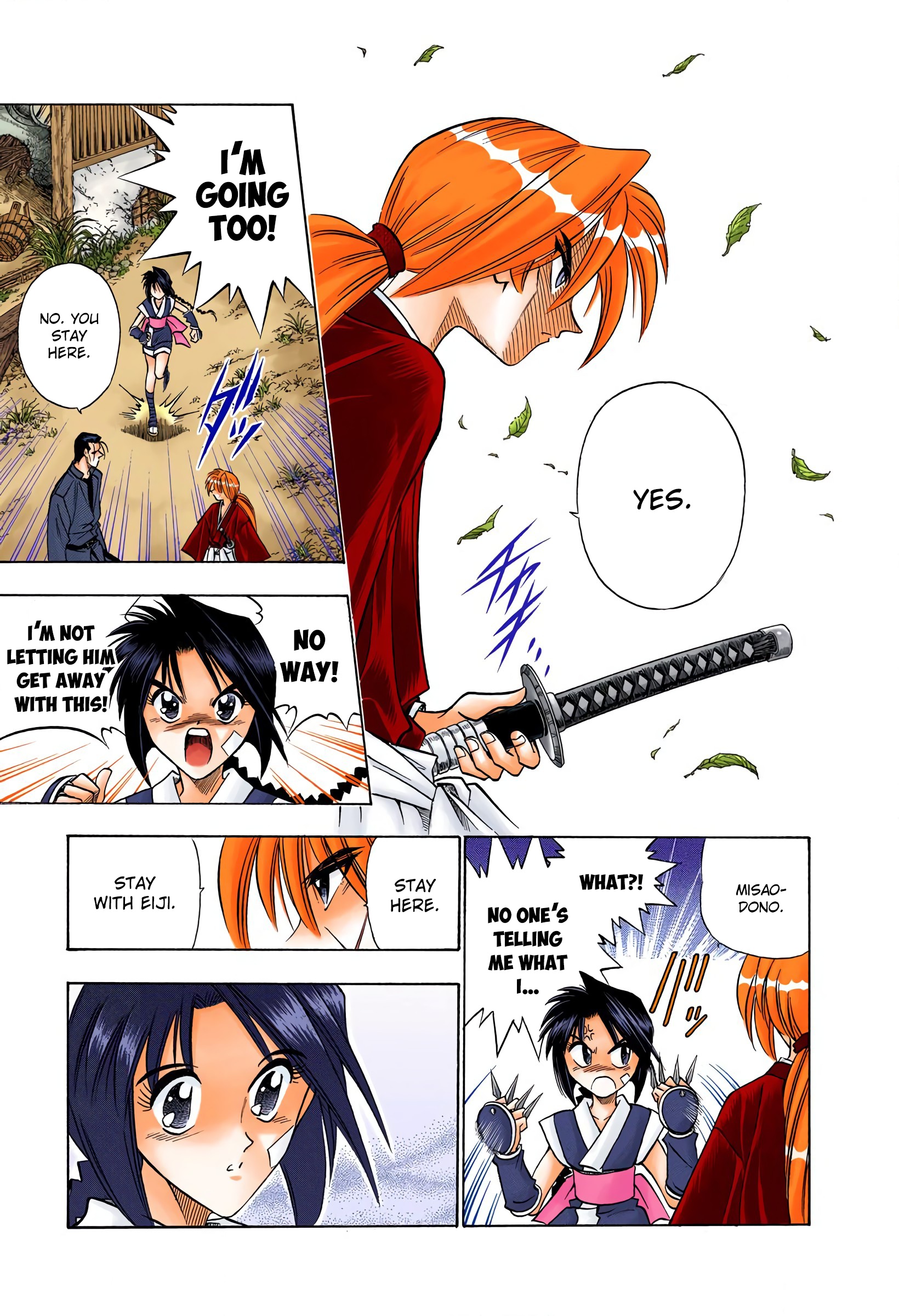 Rurouni Kenshin: Meiji Kenkaku Romantan - Digital Colored Comics - Vol.9 Chapter 67: The Budding Of Violence