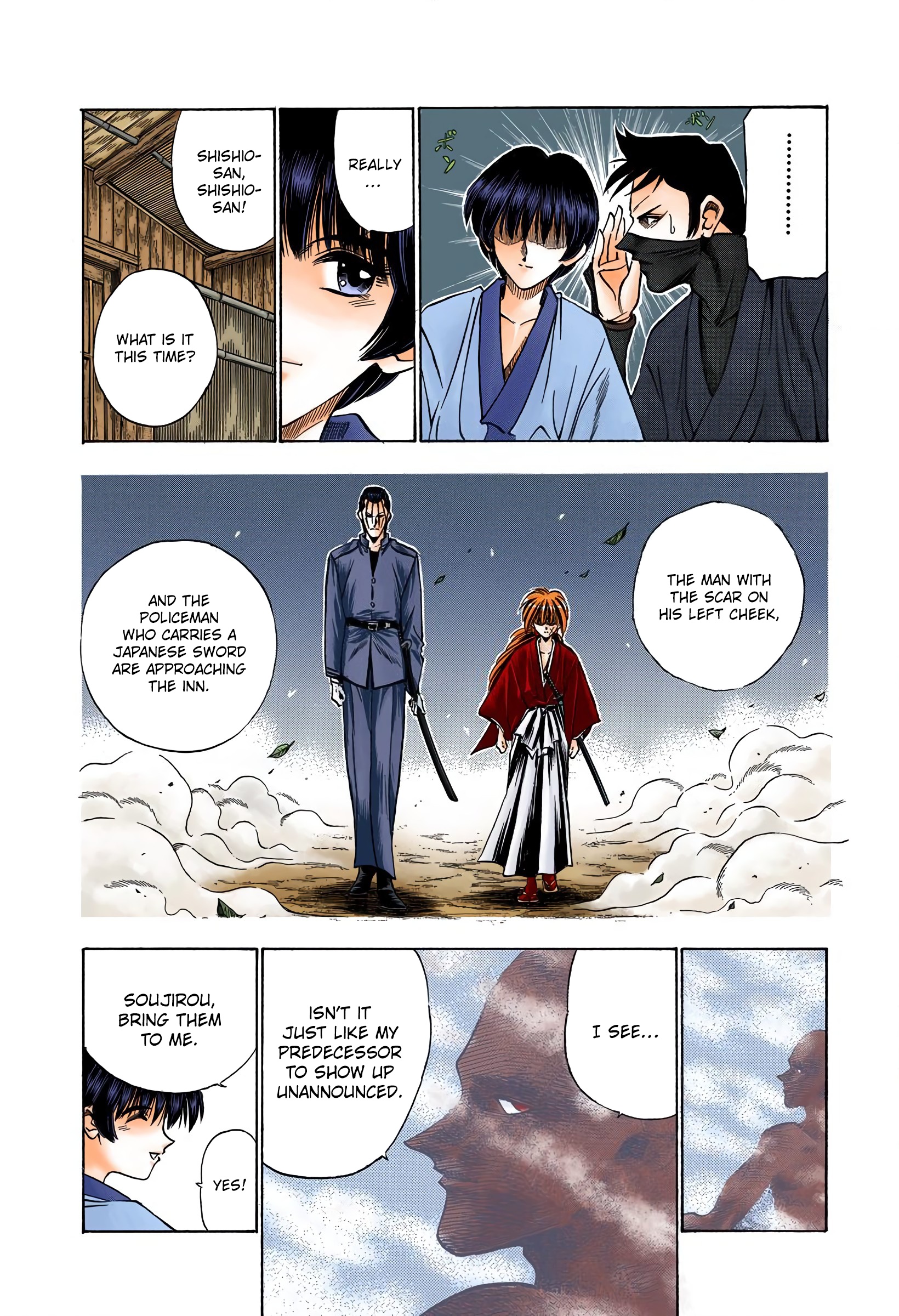 Rurouni Kenshin: Meiji Kenkaku Romantan - Digital Colored Comics - Vol.9 Chapter 67: The Budding Of Violence