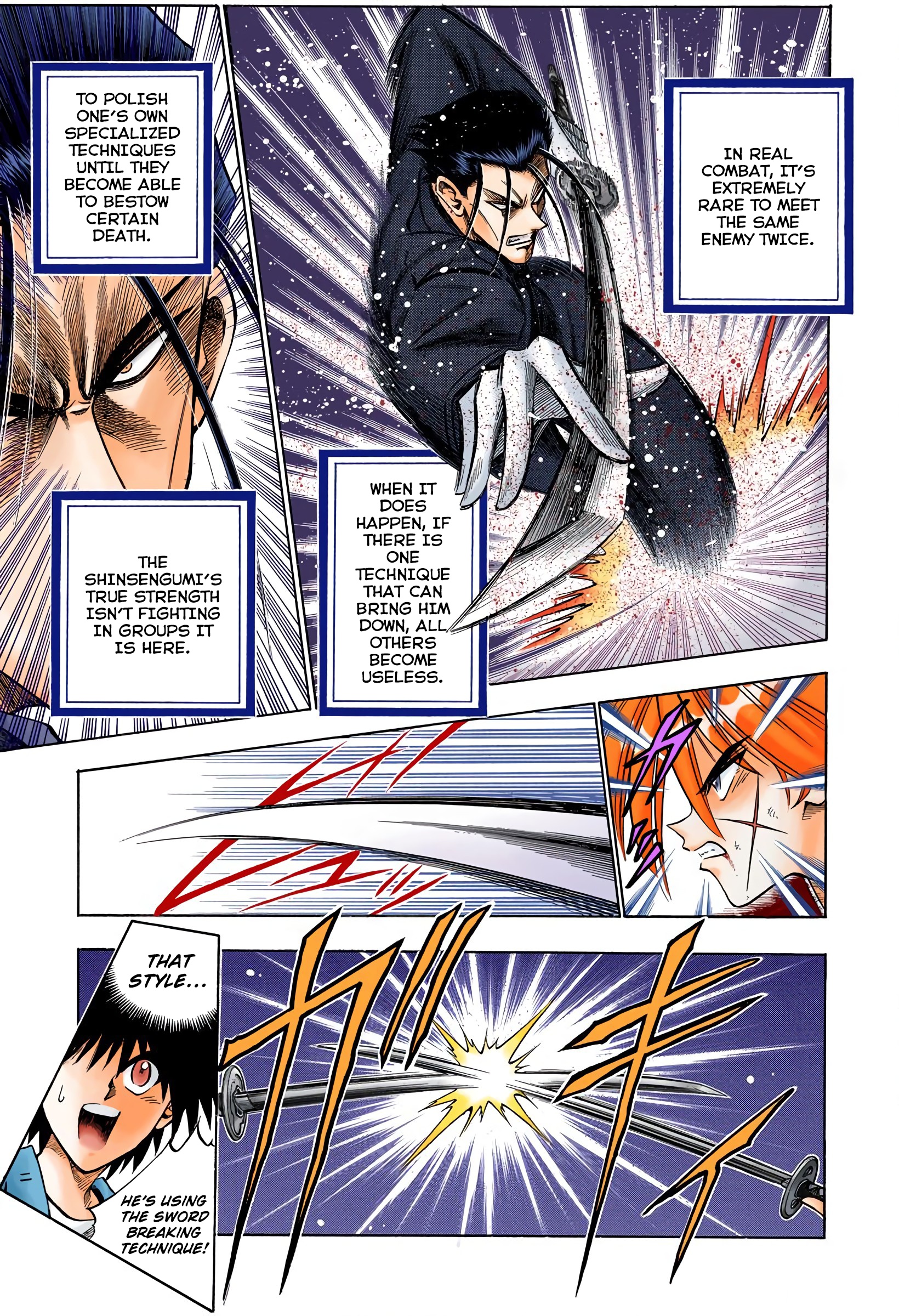 Rurouni Kenshin: Meiji Kenkaku Romantan - Digital Colored Comics - Vol.7 Chapter 53: A Call And An Answer