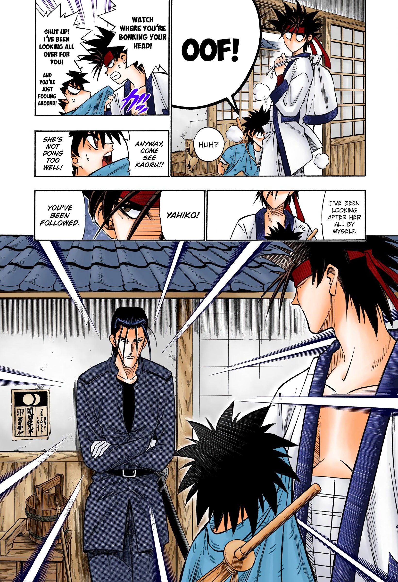 Rurouni Kenshin: Meiji Kenkaku Romantan - Digital Colored Comics - Vol.8 Chapter 58: To Kyoto (Part 001)