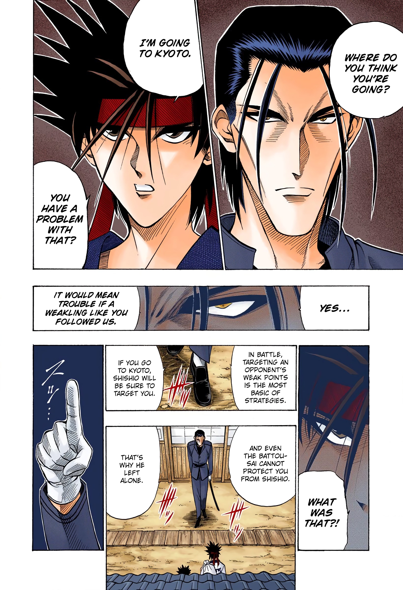 Rurouni Kenshin: Meiji Kenkaku Romantan - Digital Colored Comics - Vol.8 Chapter 58: To Kyoto (Part 001)