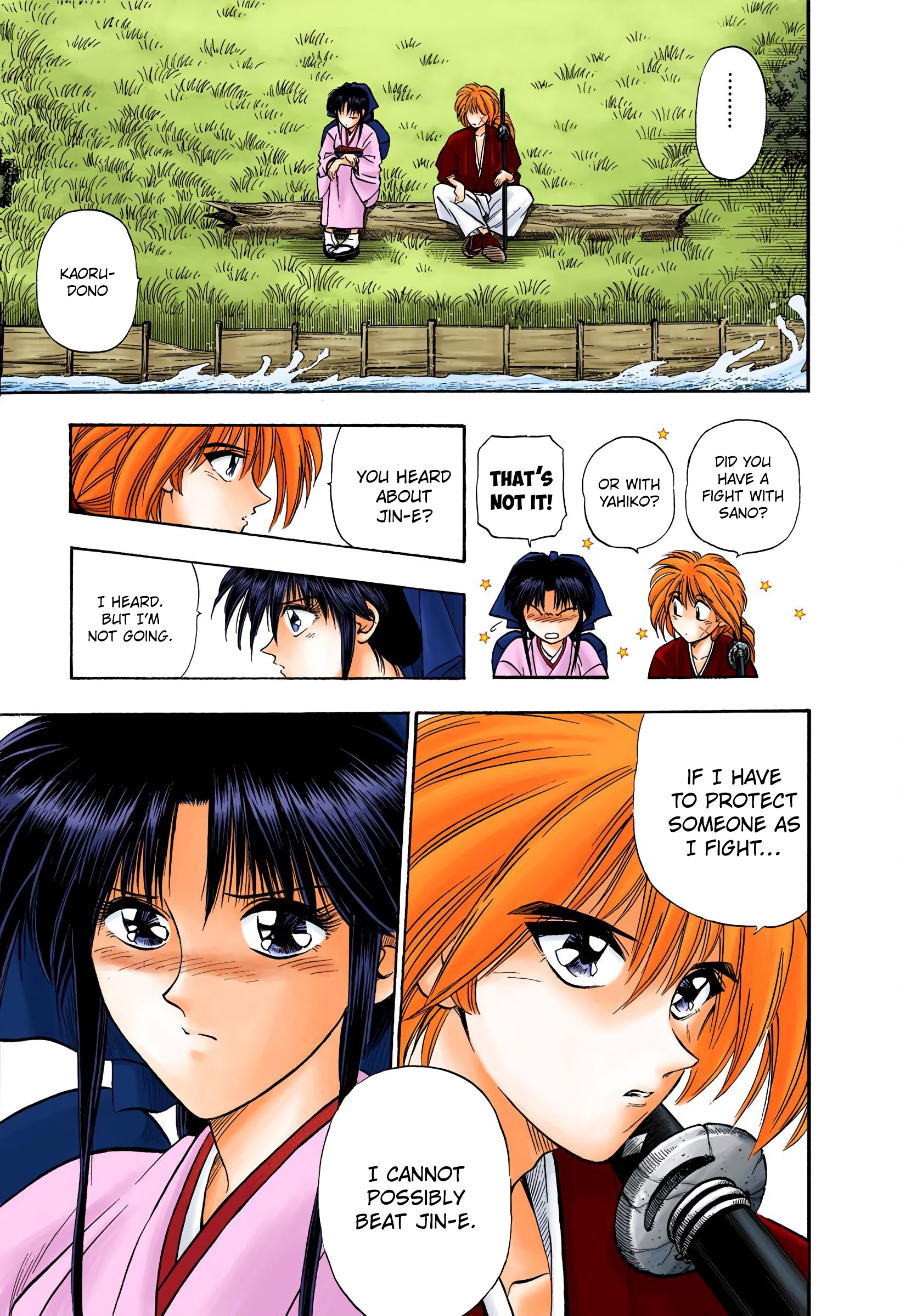 Rurouni Kenshin: Meiji Kenkaku Romantan - Digital Colored Comics - Vol.2 Chapter 11: The Ribbon That Binds