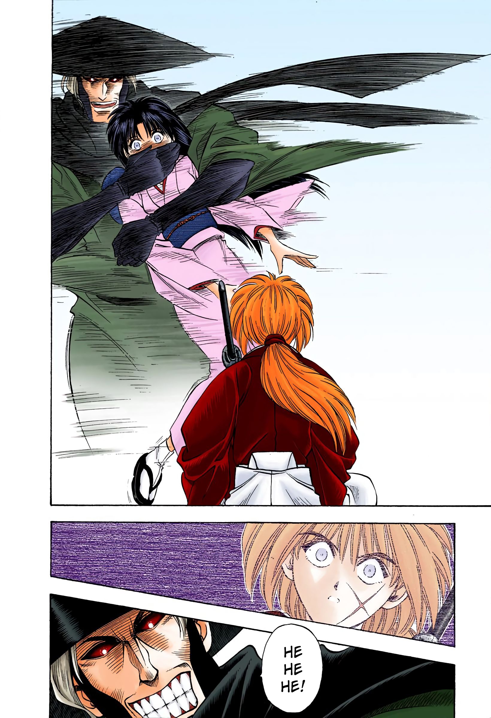 Rurouni Kenshin: Meiji Kenkaku Romantan - Digital Colored Comics - Vol.2 Chapter 11: The Ribbon That Binds