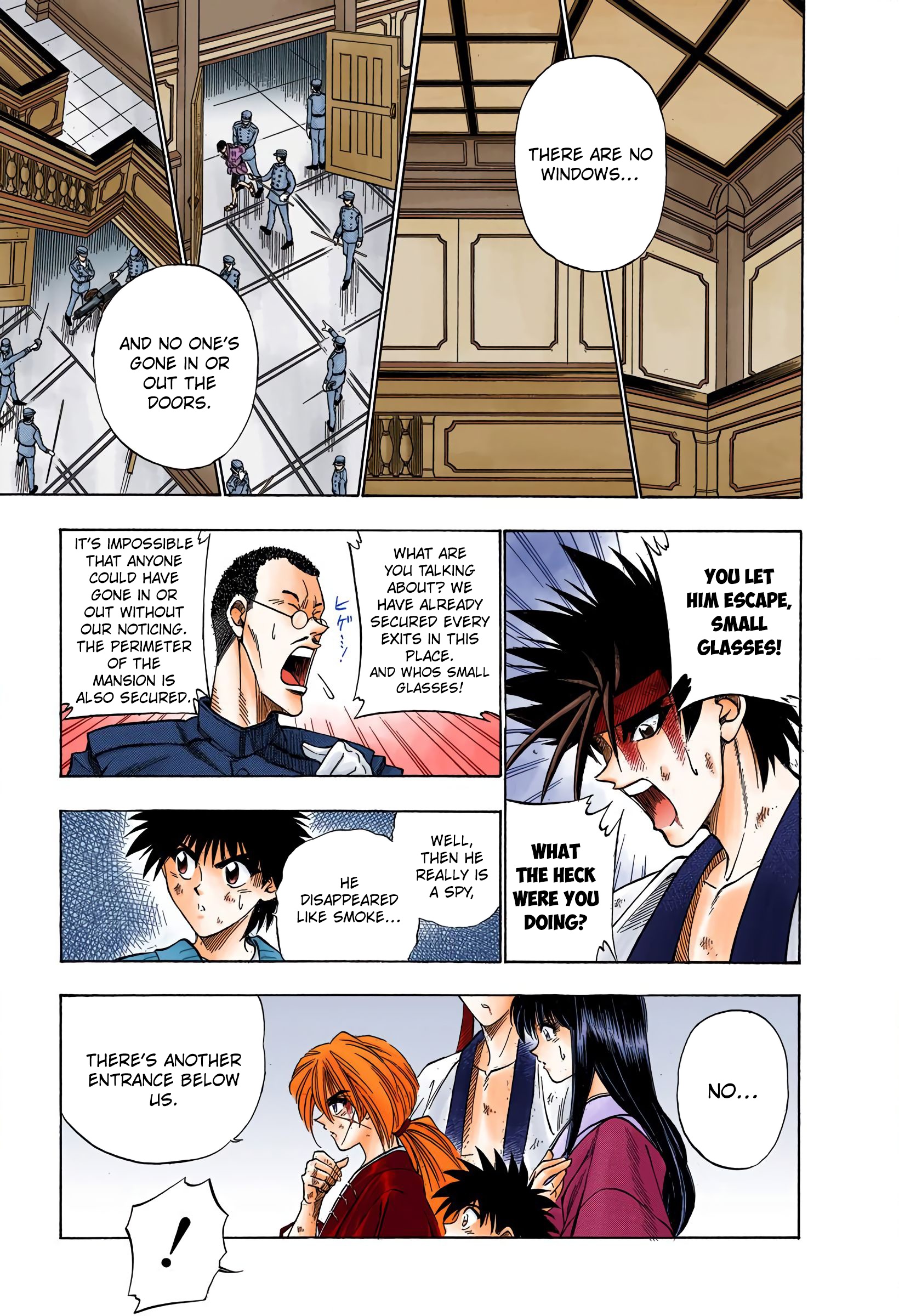 Rurouni Kenshin: Meiji Kenkaku Romantan - Digital Colored Comics - Vol.4 Chapter 30: Two Destinies - Aoshi