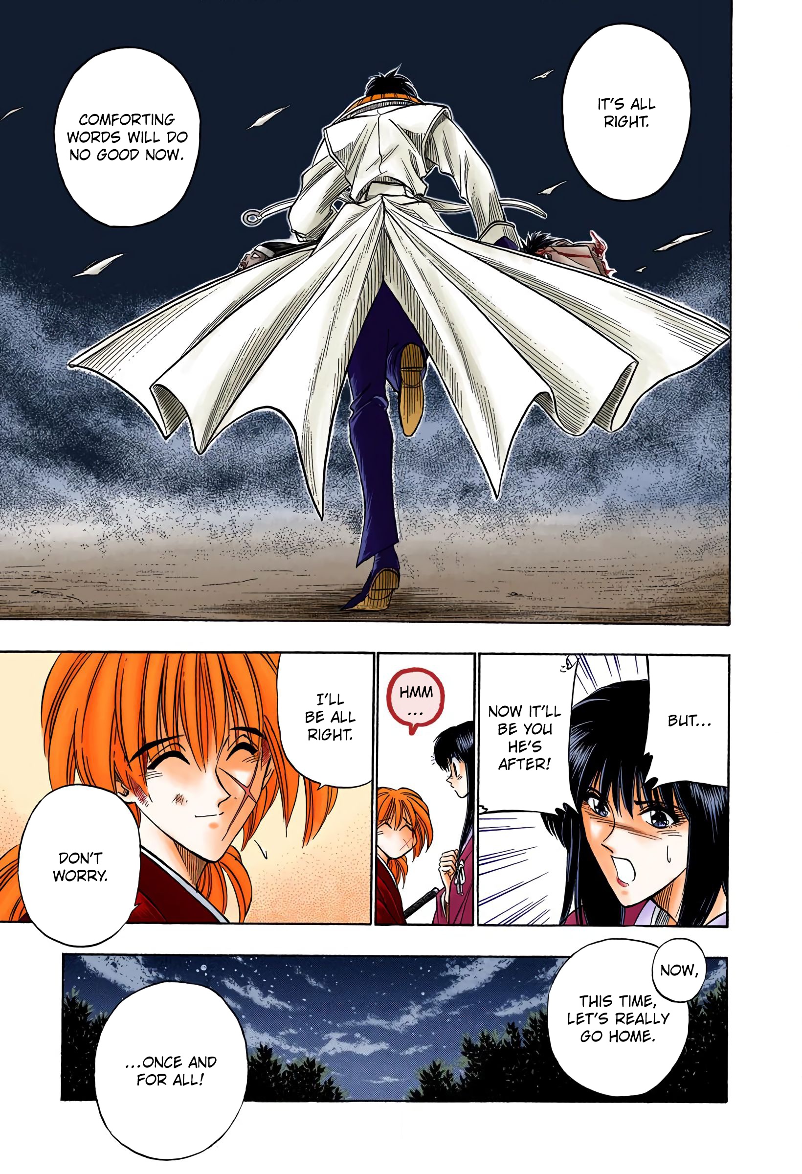 Rurouni Kenshin: Meiji Kenkaku Romantan - Digital Colored Comics - Vol.4 Chapter 30: Two Destinies - Aoshi