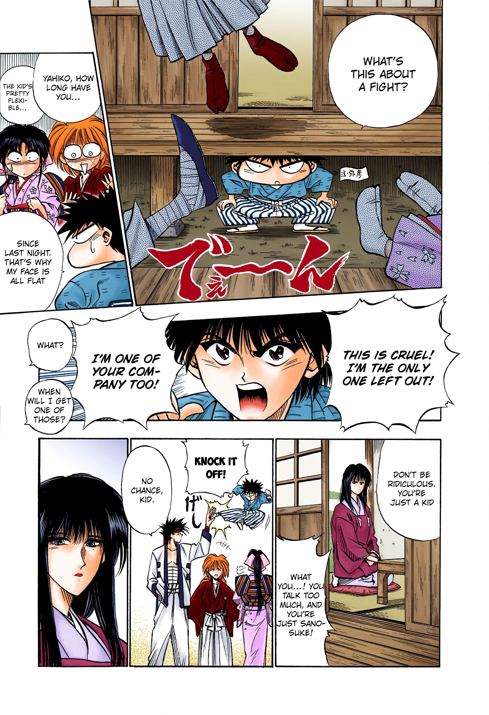 Rurouni Kenshin: Meiji Kenkaku Romantan - Digital Colored Comics - Vol.3 Chapter 17: Attack Of The Oniwaban