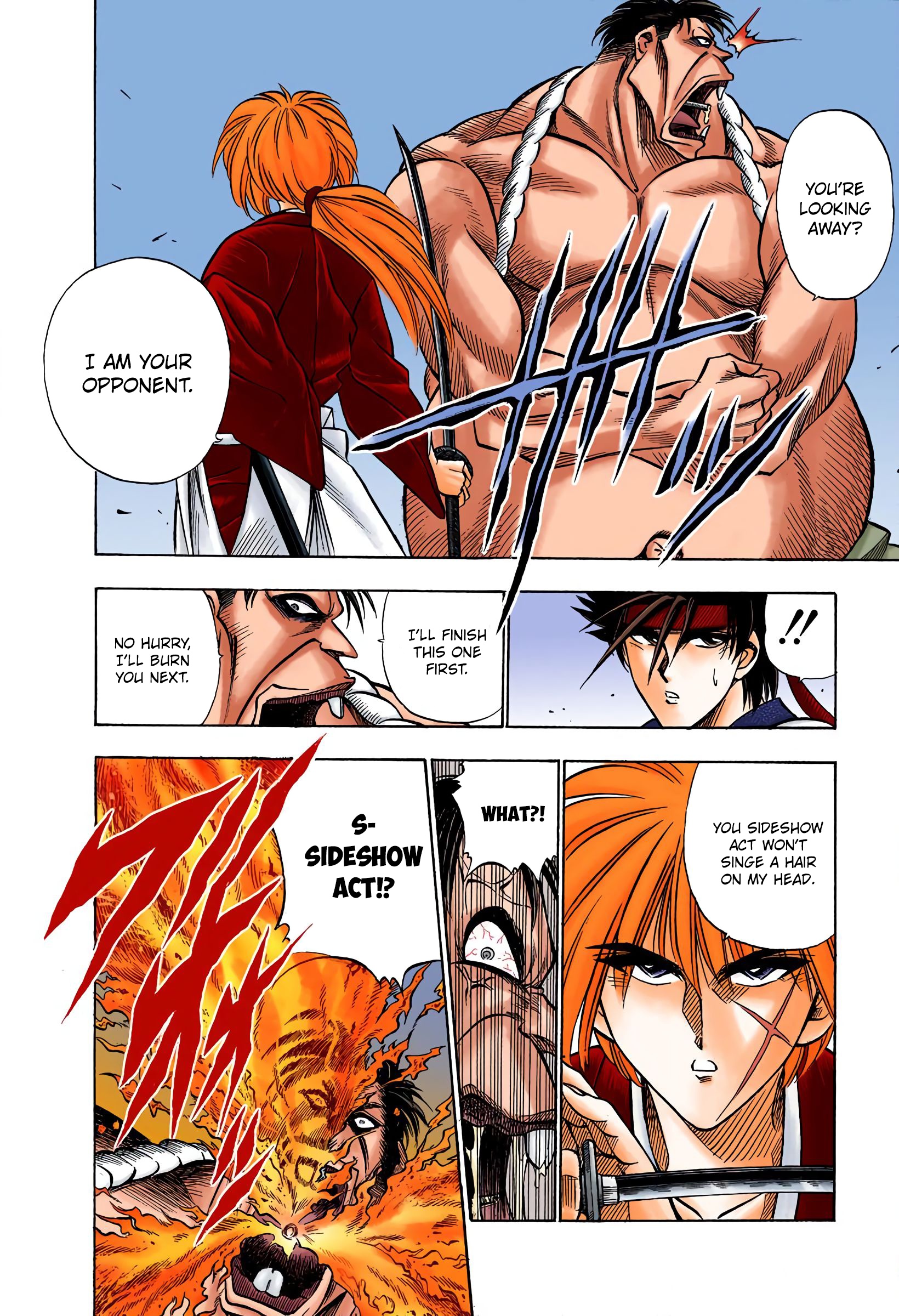 Rurouni Kenshin: Meiji Kenkaku Romantan - Digital Colored Comics - Vol.3 Chapter 17: Attack Of The Oniwaban