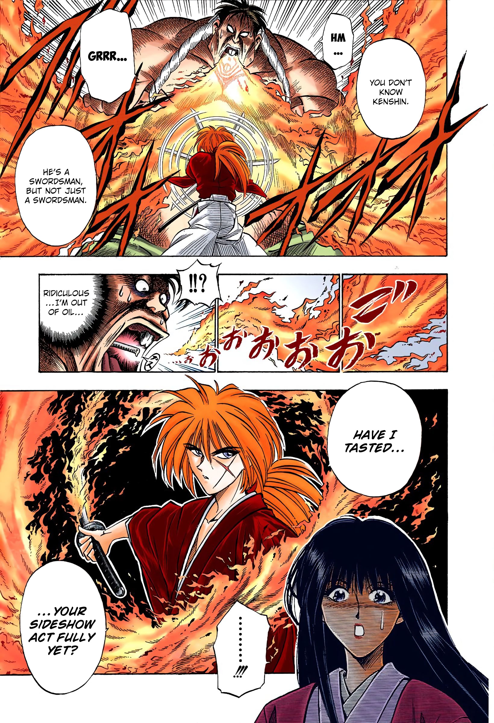 Rurouni Kenshin: Meiji Kenkaku Romantan - Digital Colored Comics - Vol.3 Chapter 17: Attack Of The Oniwaban