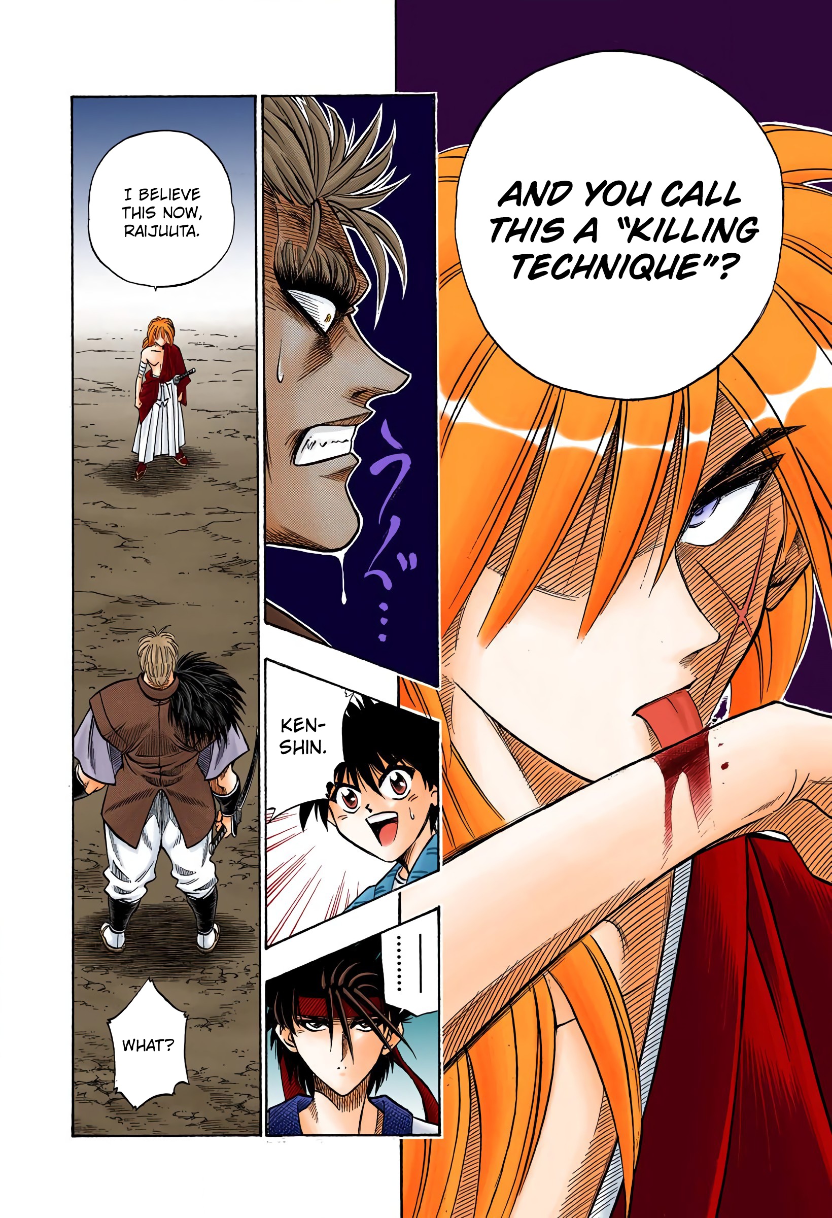 Rurouni Kenshin: Meiji Kenkaku Romantan - Digital Colored Comics - Vol.6 Chapter 42: You Don't Know