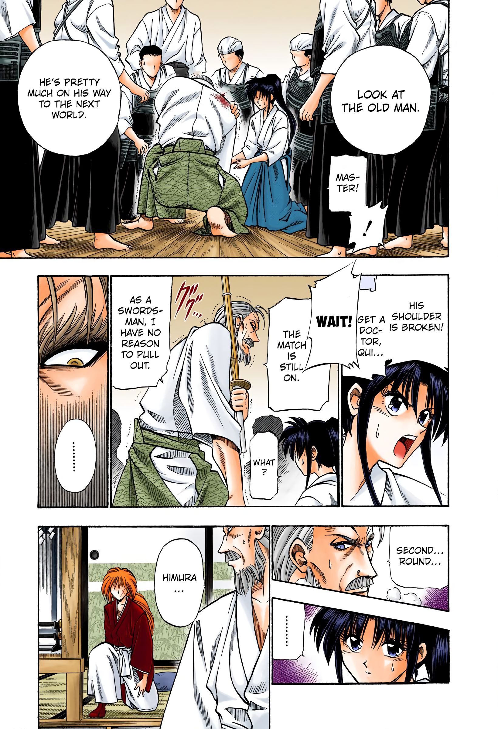 Rurouni Kenshin: Meiji Kenkaku Romantan - Digital Colored Comics - Vol.5 Chapter 35: This Man, Raijuuta