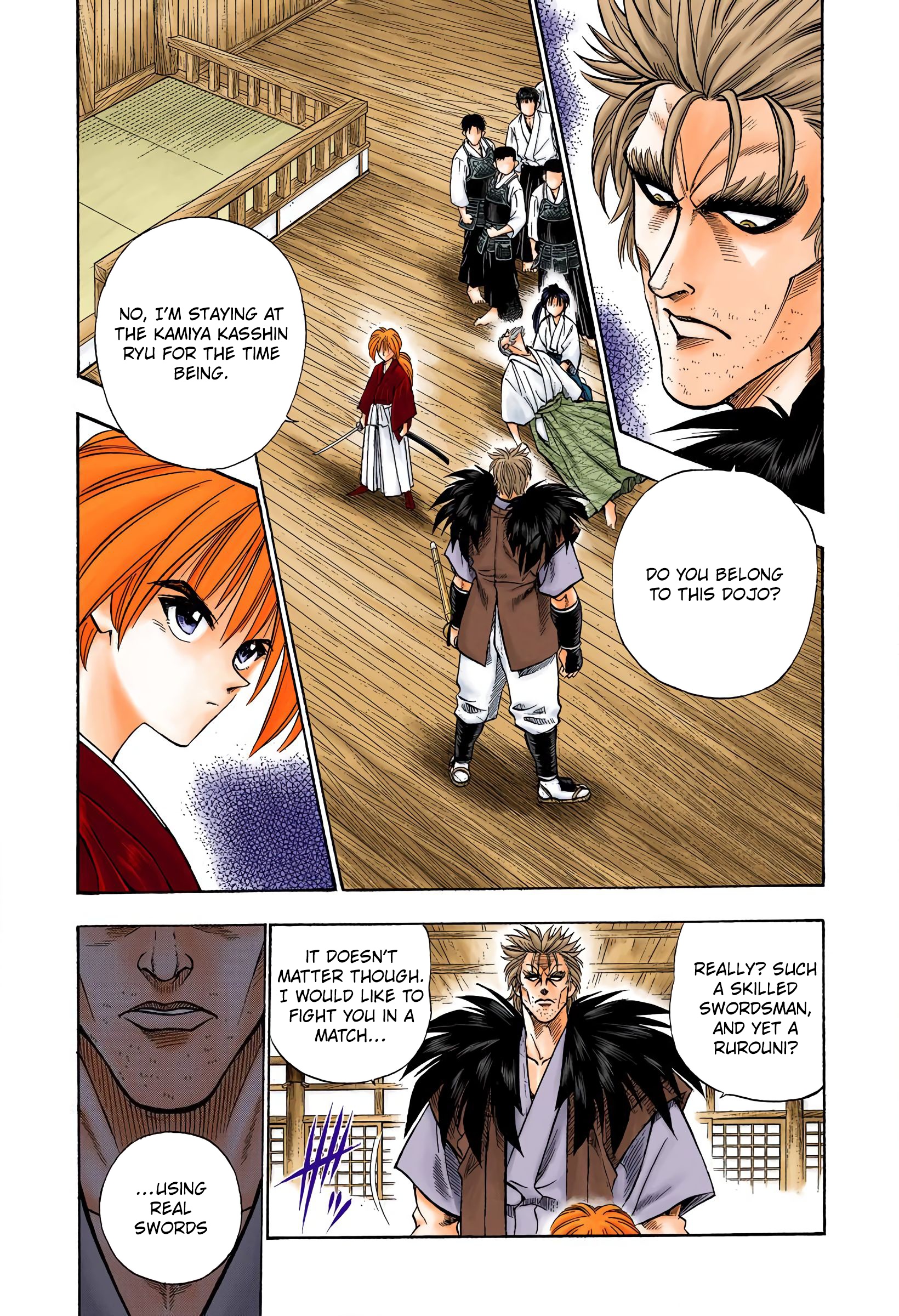 Rurouni Kenshin: Meiji Kenkaku Romantan - Digital Colored Comics - Vol.5 Chapter 36: The Secret Sword