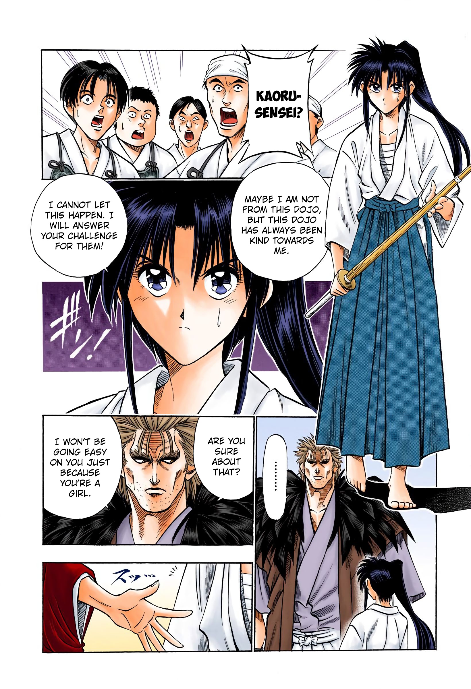 Rurouni Kenshin: Meiji Kenkaku Romantan - Digital Colored Comics - Vol.5 Chapter 36: The Secret Sword