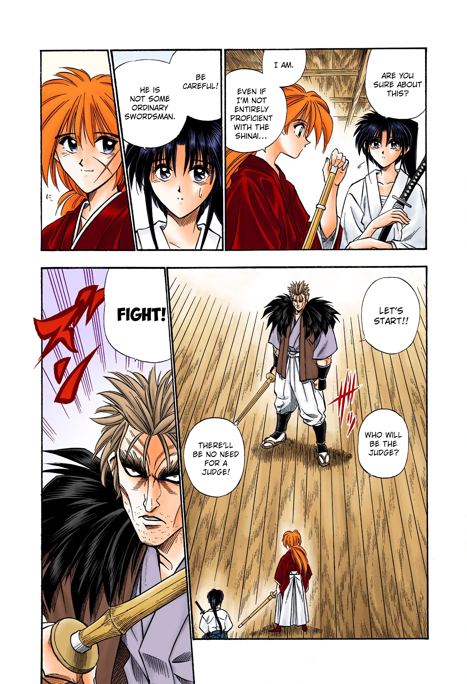 Rurouni Kenshin: Meiji Kenkaku Romantan - Digital Colored Comics - Vol.5 Chapter 36: The Secret Sword