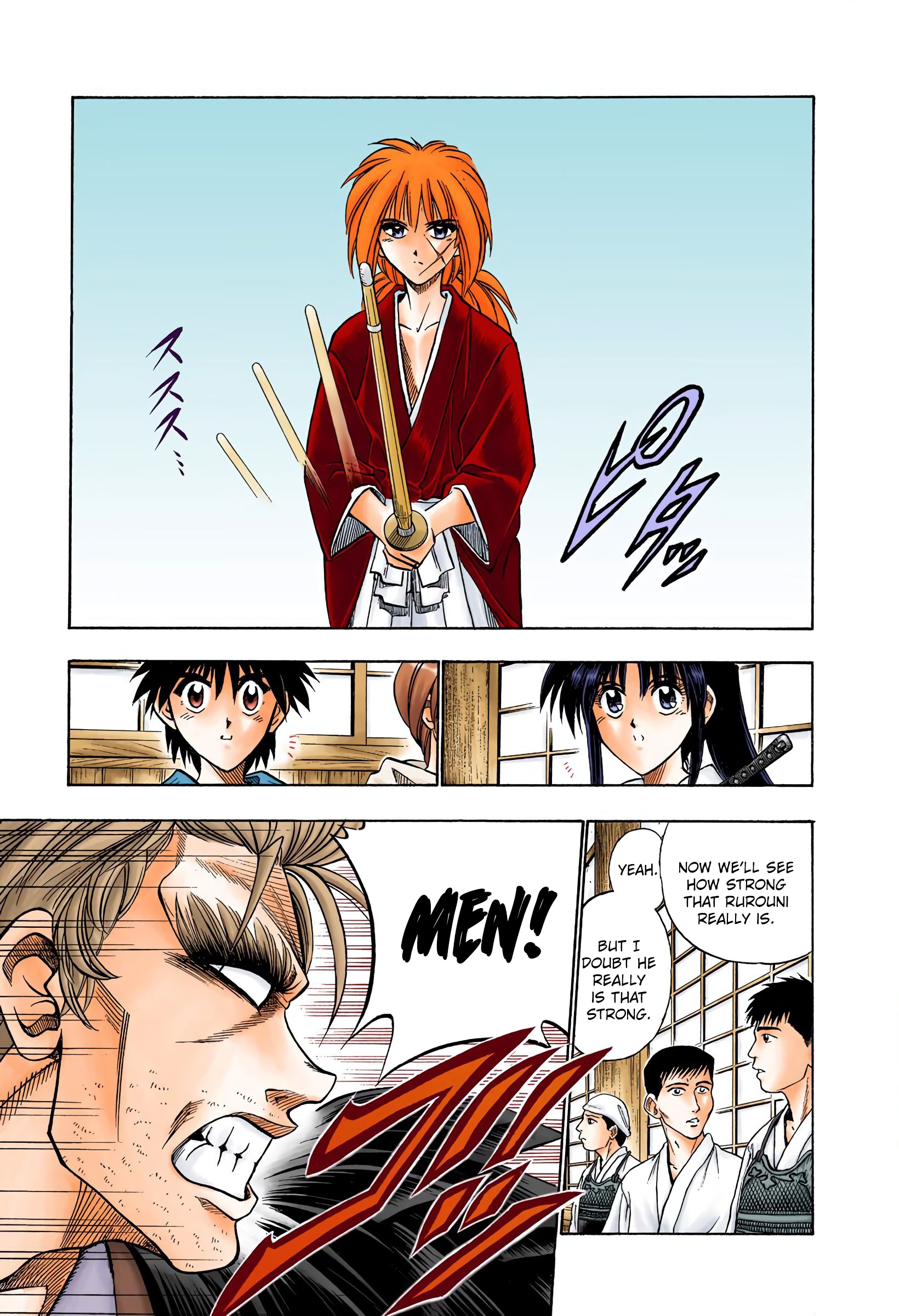 Rurouni Kenshin: Meiji Kenkaku Romantan - Digital Colored Comics - Vol.5 Chapter 36: The Secret Sword