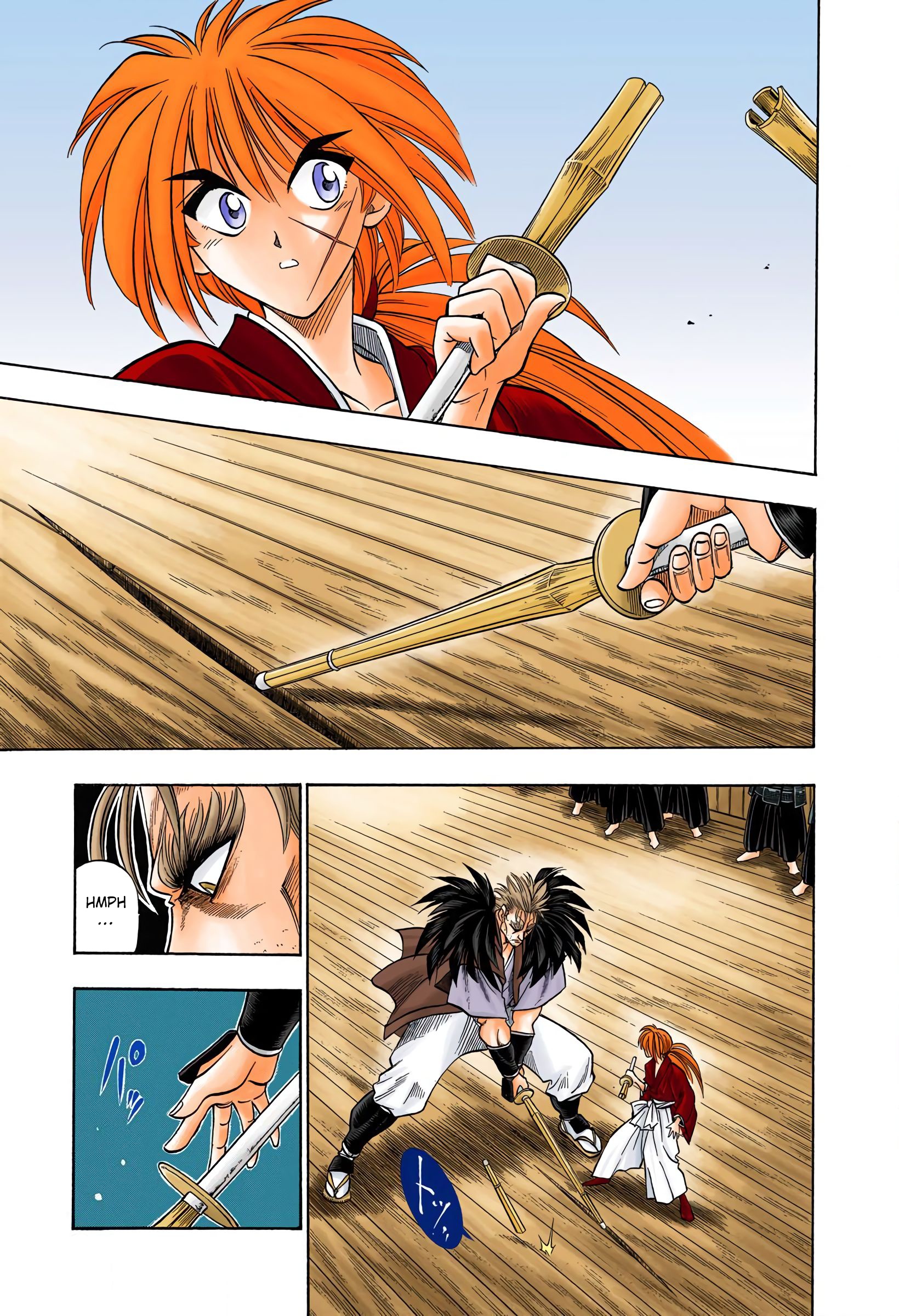 Rurouni Kenshin: Meiji Kenkaku Romantan - Digital Colored Comics - Vol.5 Chapter 36: The Secret Sword