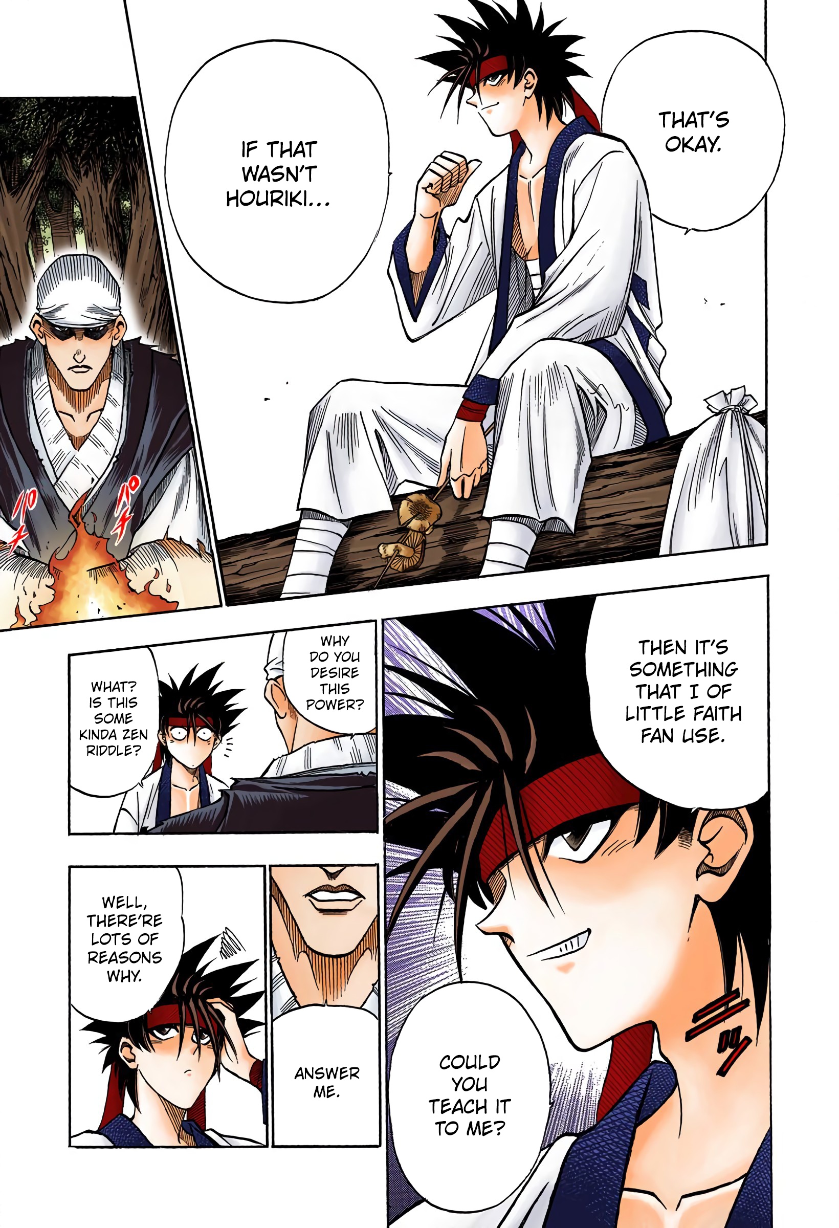 Rurouni Kenshin: Meiji Kenkaku Romantan - Digital Colored Comics - Vol.9 Chapter 72: Meeting In The Forest (Beginning)